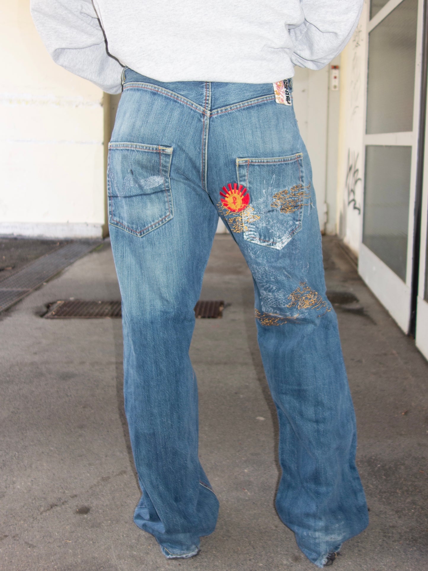 JAPANESE FATAN JEANS (36-38)