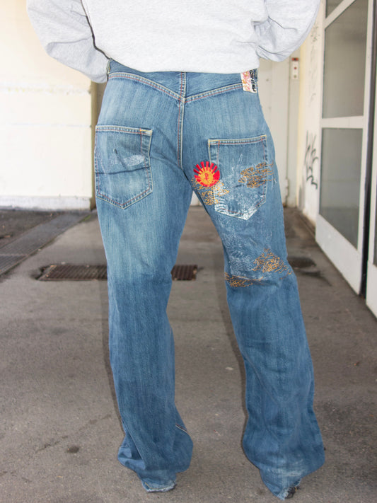 JAPANESE FATAN JEANS (36-38)