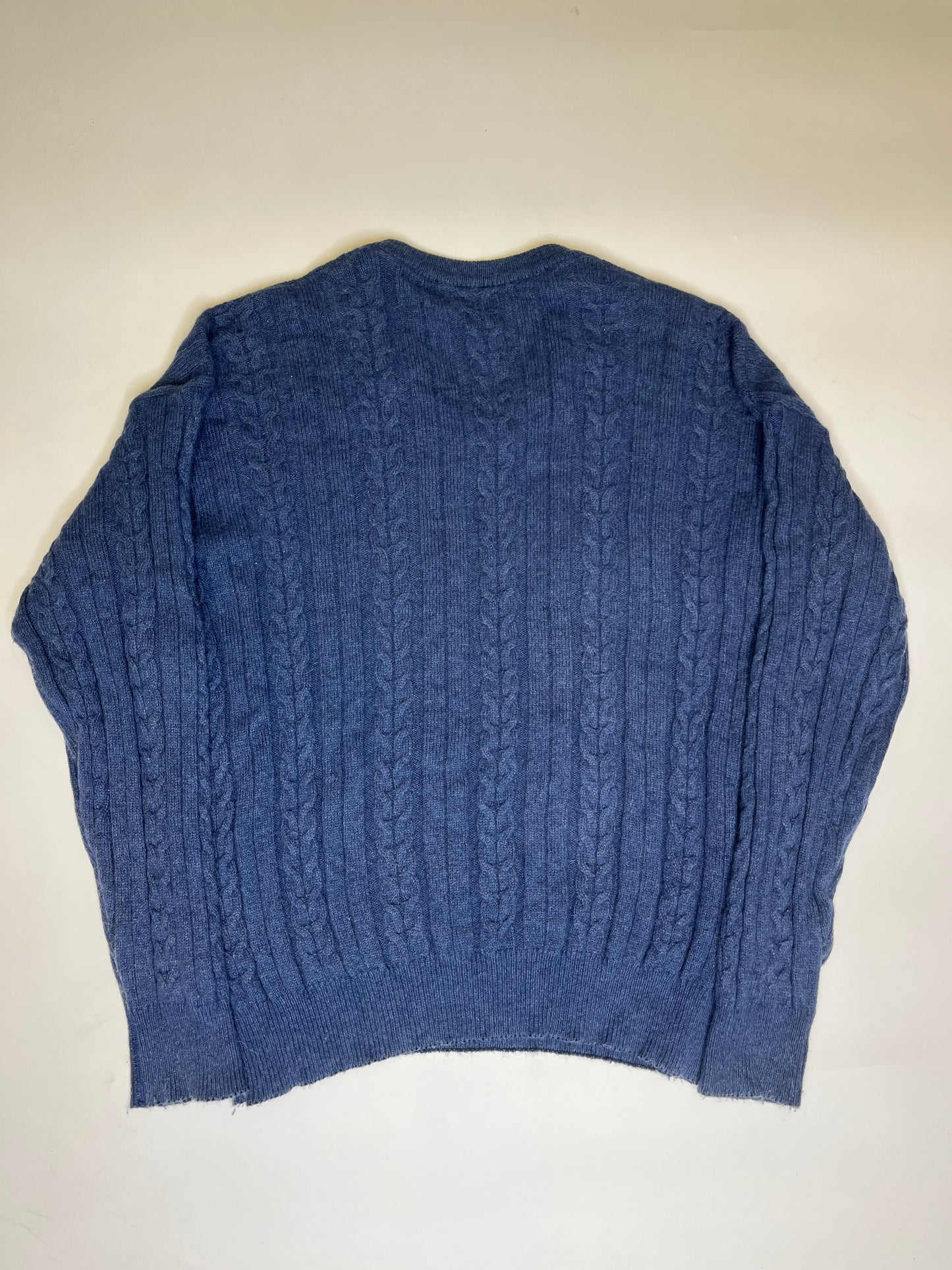V-NECK LACOSTE WOOL SWEATER (~M, wmns L)