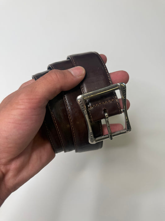 VERSACE VINTAGE CLASSIC LEATHER BELT