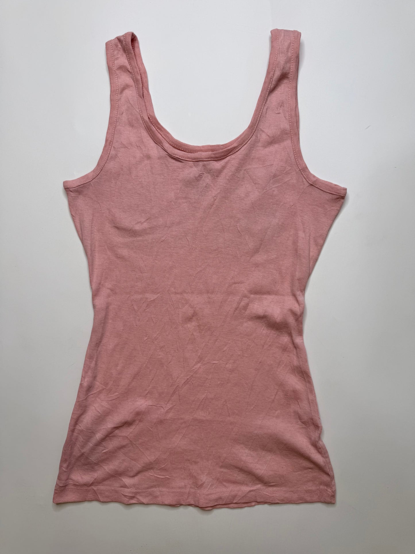 GUESS RHINESTONE TANK TOP – DUSTY PINK (M )