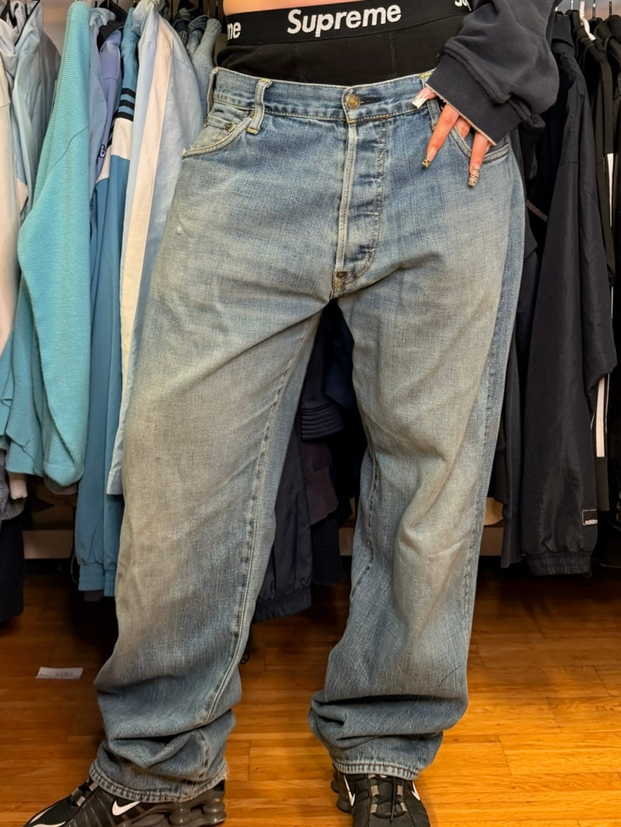 EVISU BAGGY JEANS (w36)