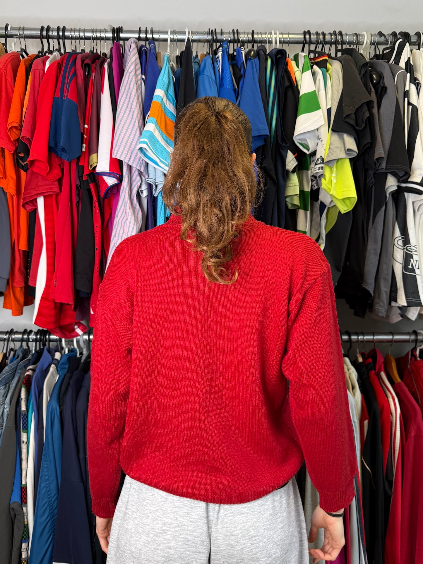 LACOSTE KNIT SWEATER (~M)