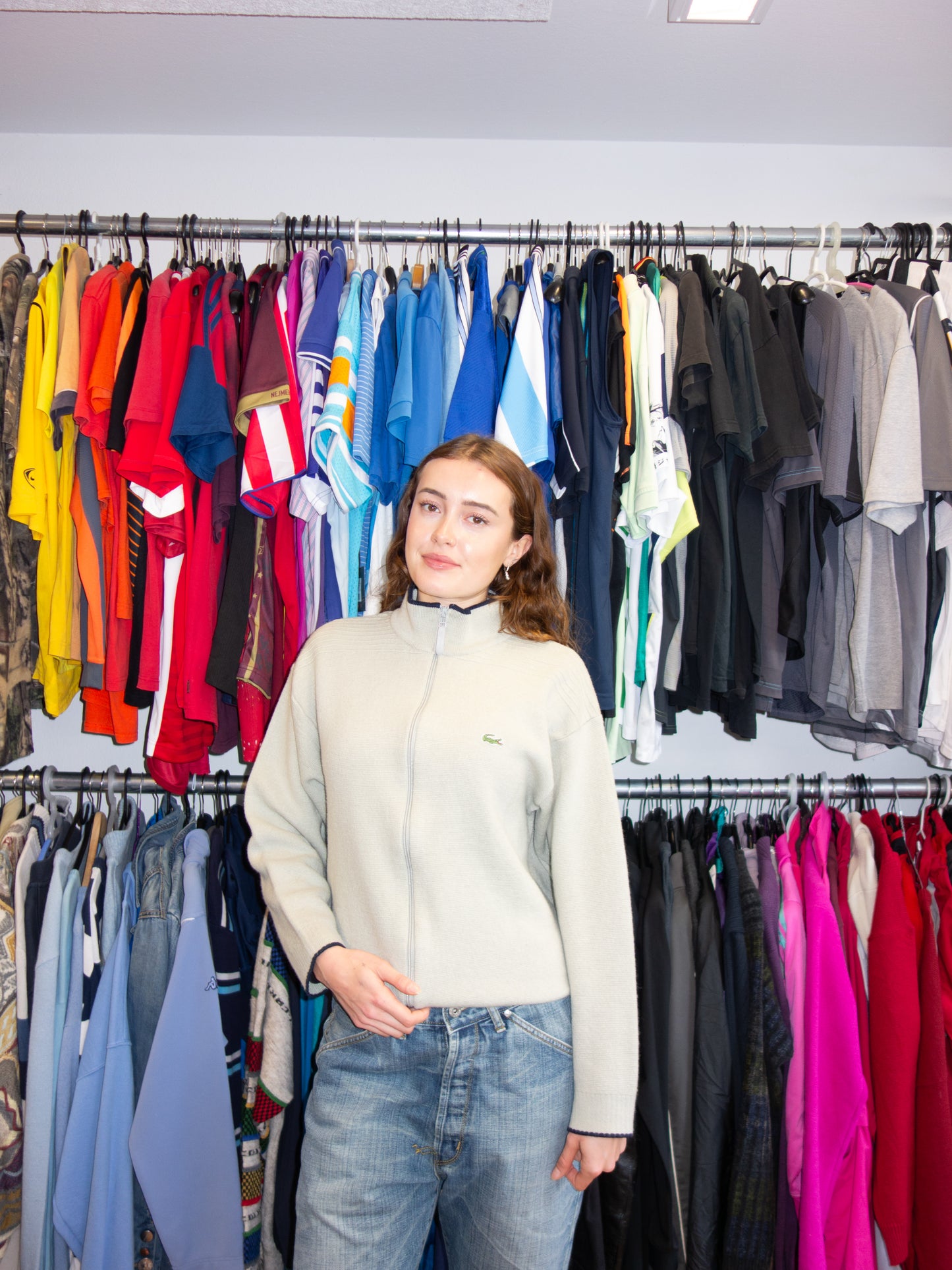 LACOSTE KNIT SWEATER (S)