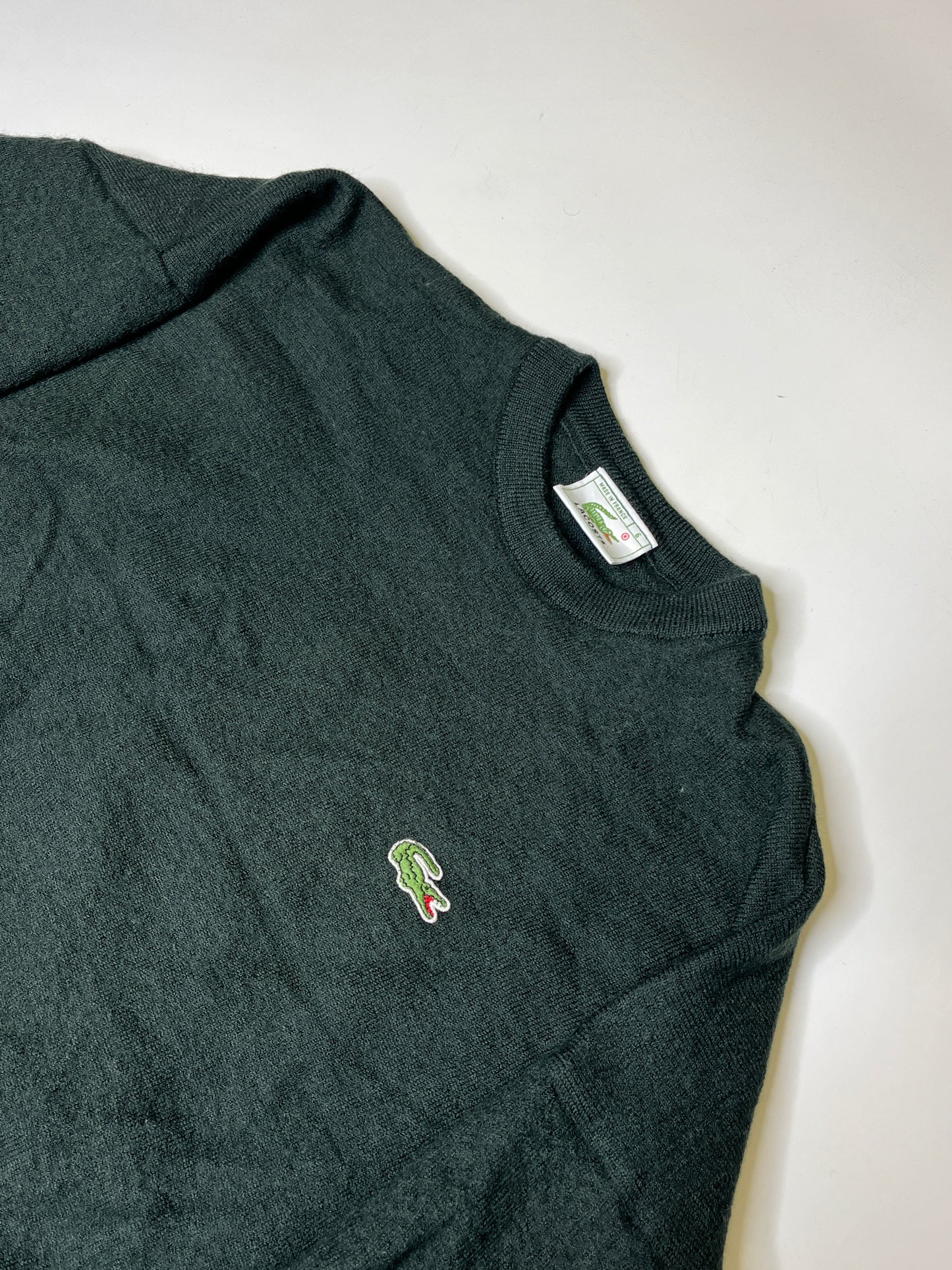 LACOSTE WOOL SWEATER GREEN (~XS/Kids)