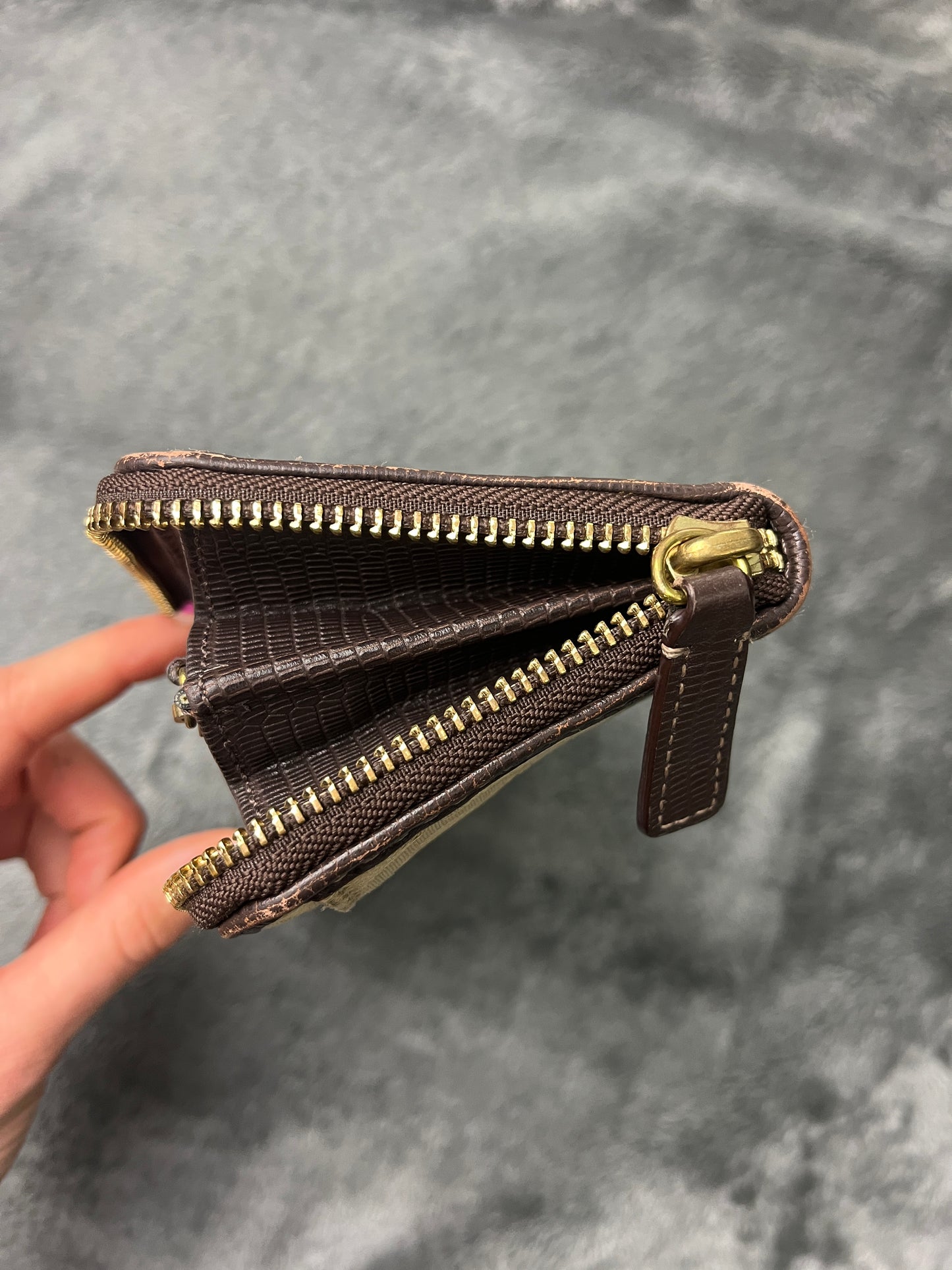 COACH WALLET MONOGRAM