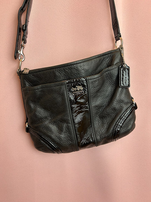 COACH CROSSBODY BAG REAL LEATHER