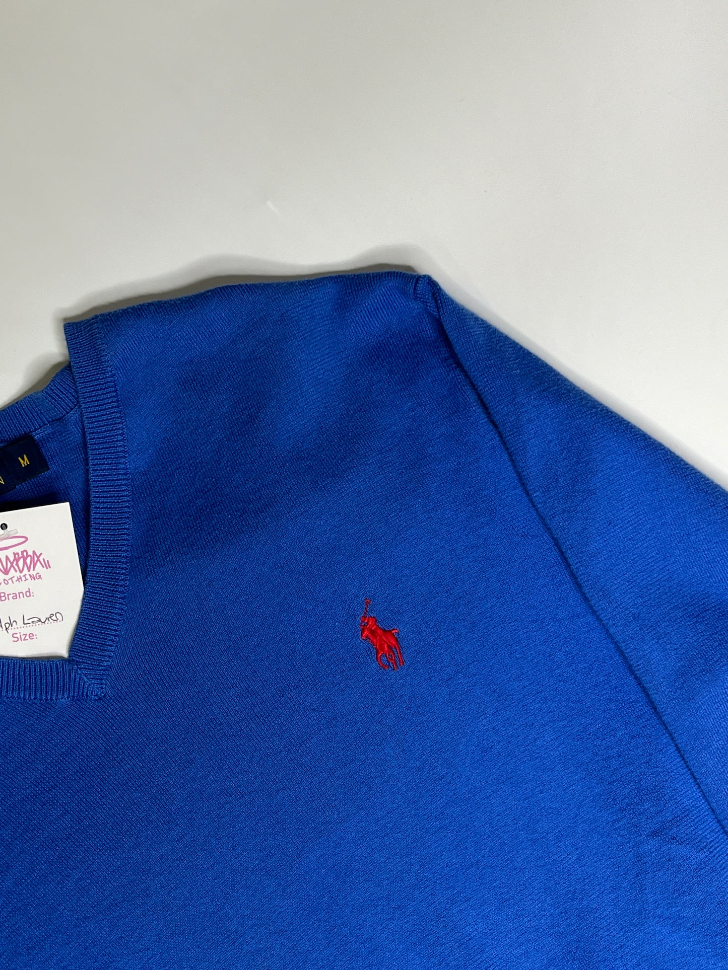 RALPH LAUREN KNIT SWEATER (M)