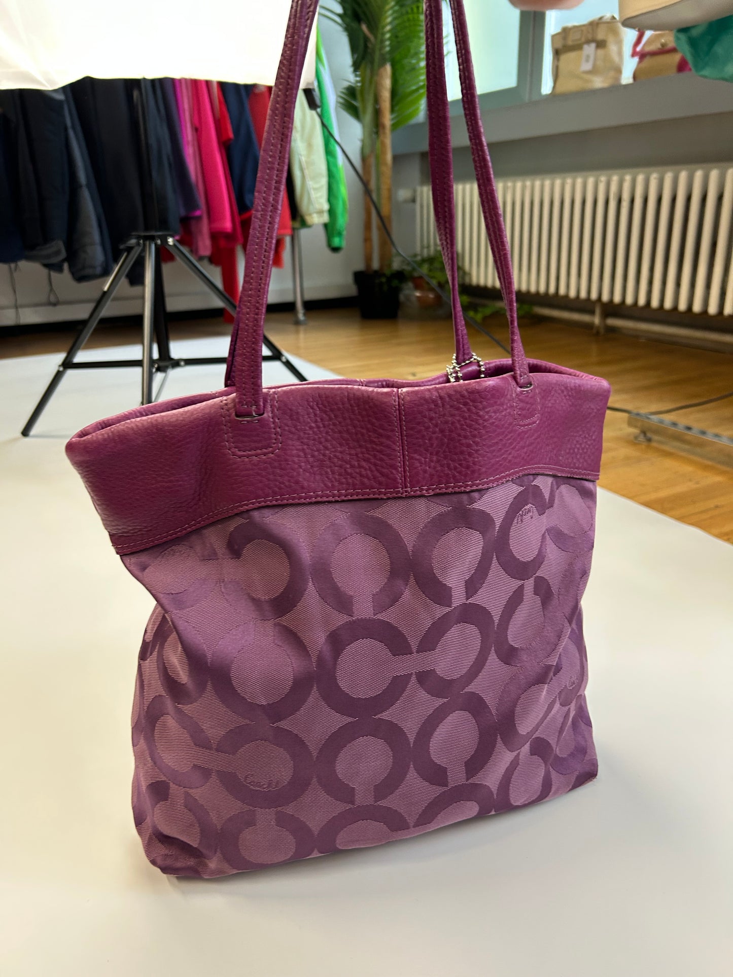PINK COACH BAG