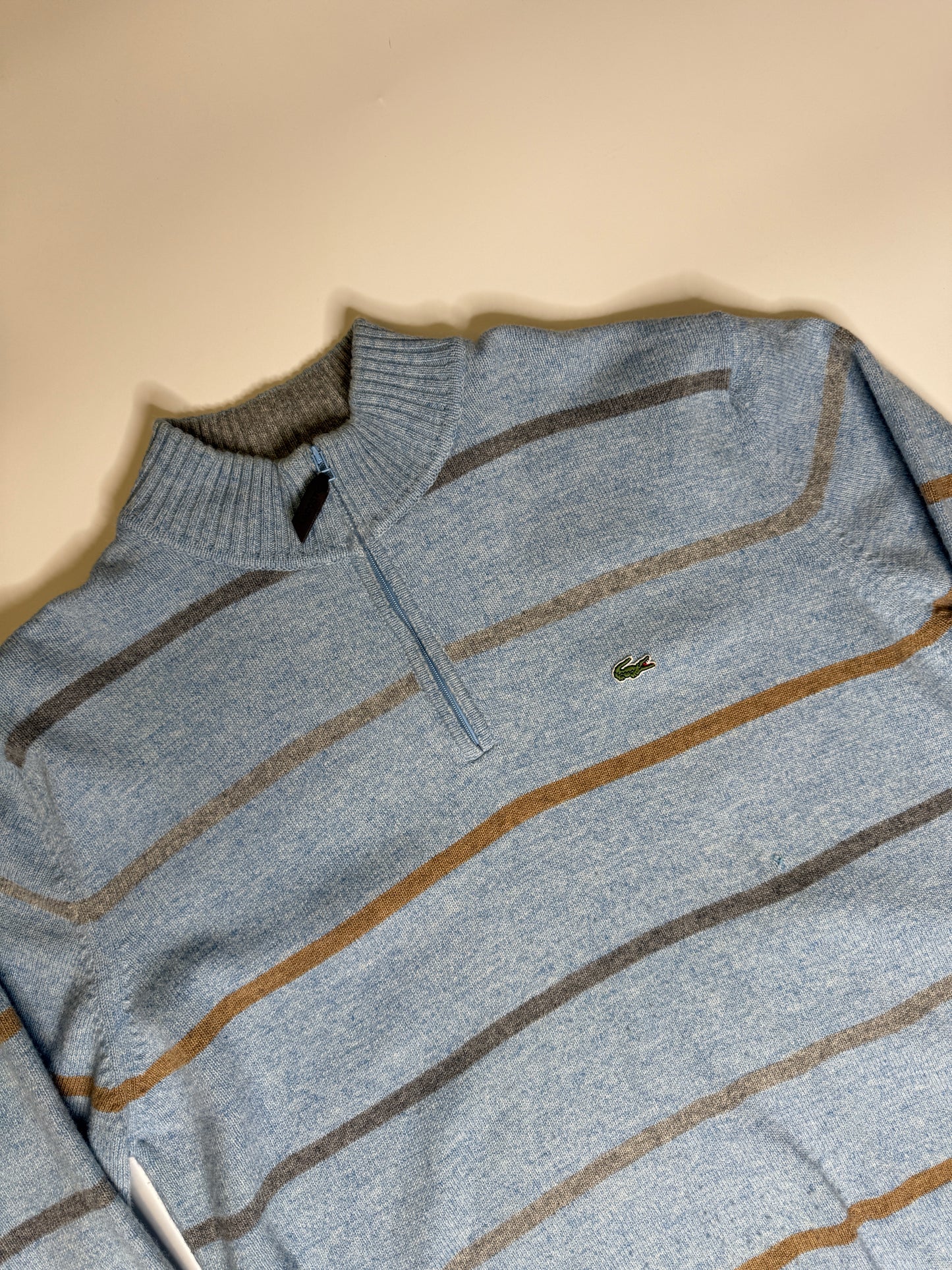 LACOSTE KNIT SWEATER (~L-XL)