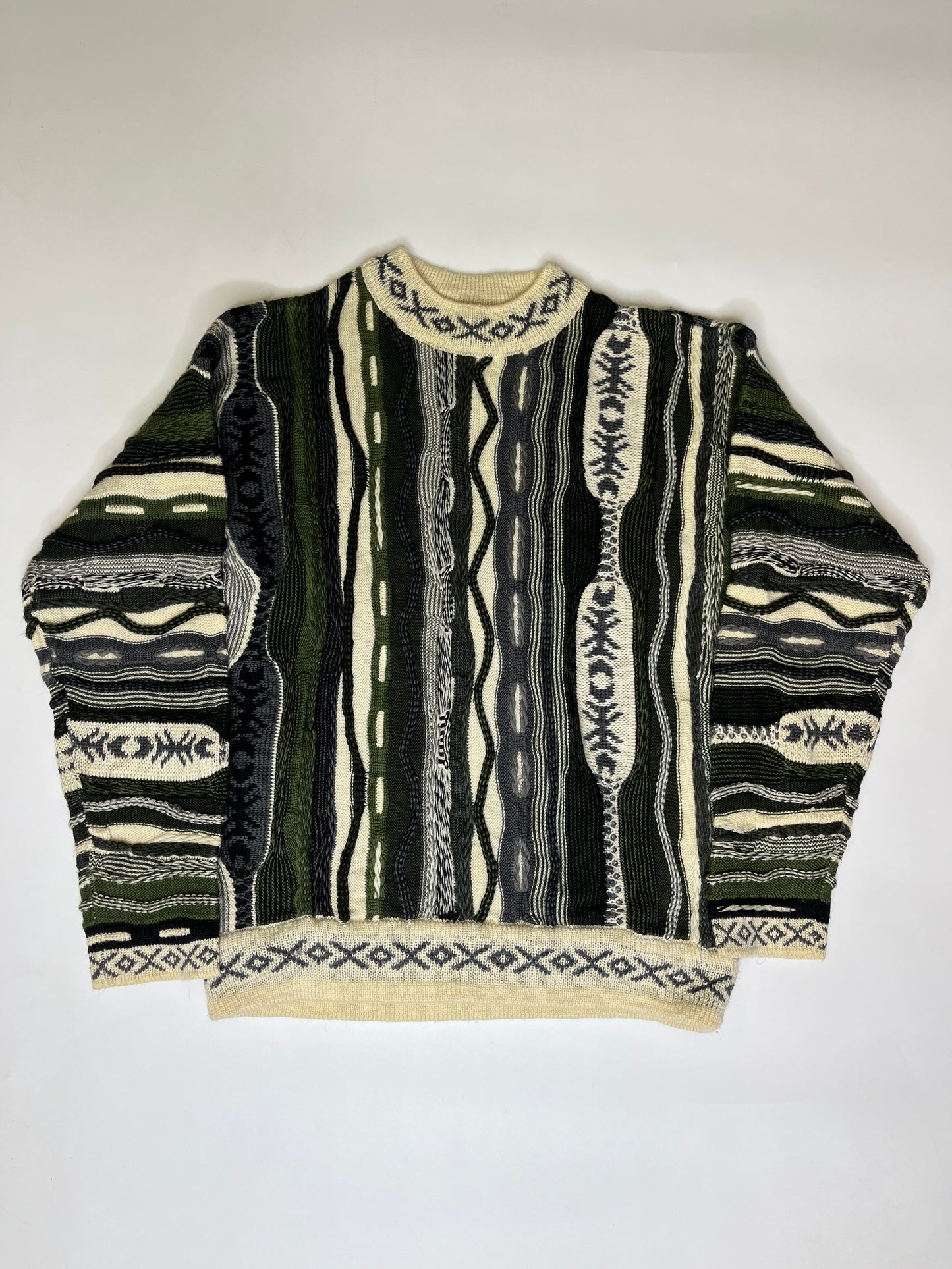 VINTAGE COOGI STYLE SWEATER ST. SIMON (~M)