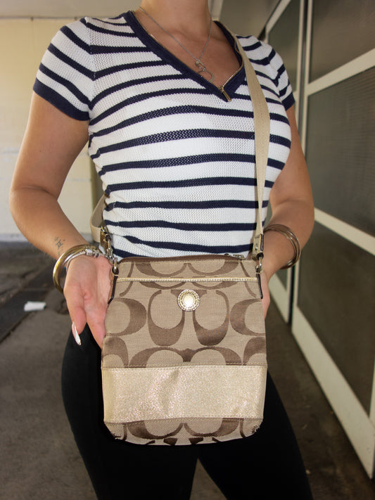 COACH MONOGRAM CROSSBODY BAG