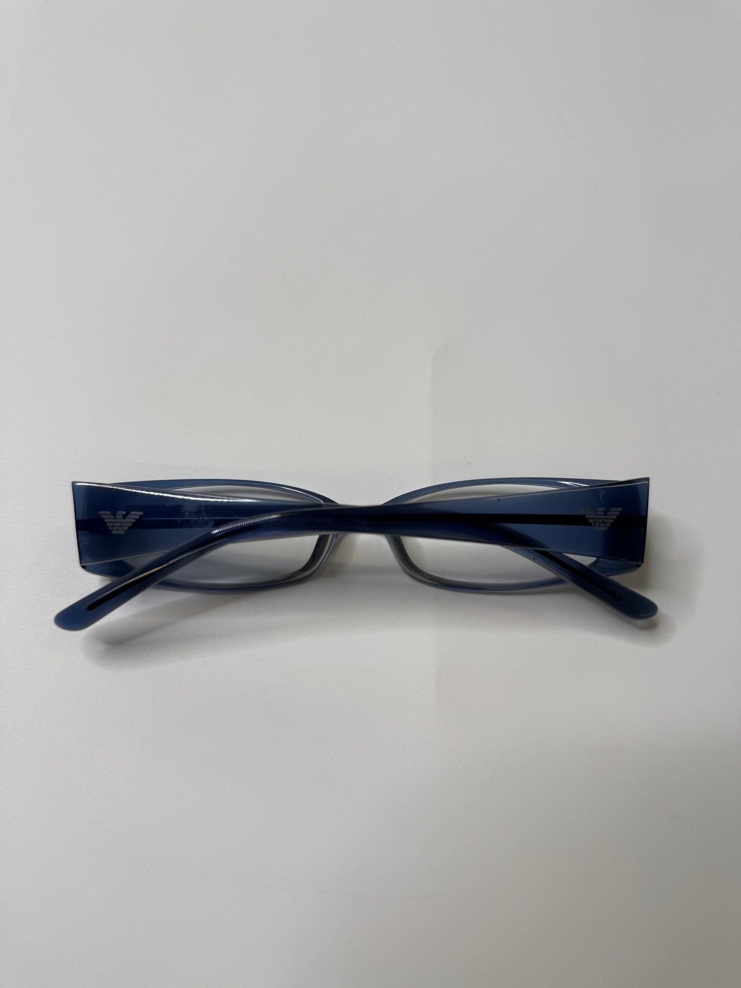 EMPORIO ARMANI VINTAGE NAVY BLUE EYEGLASSES
