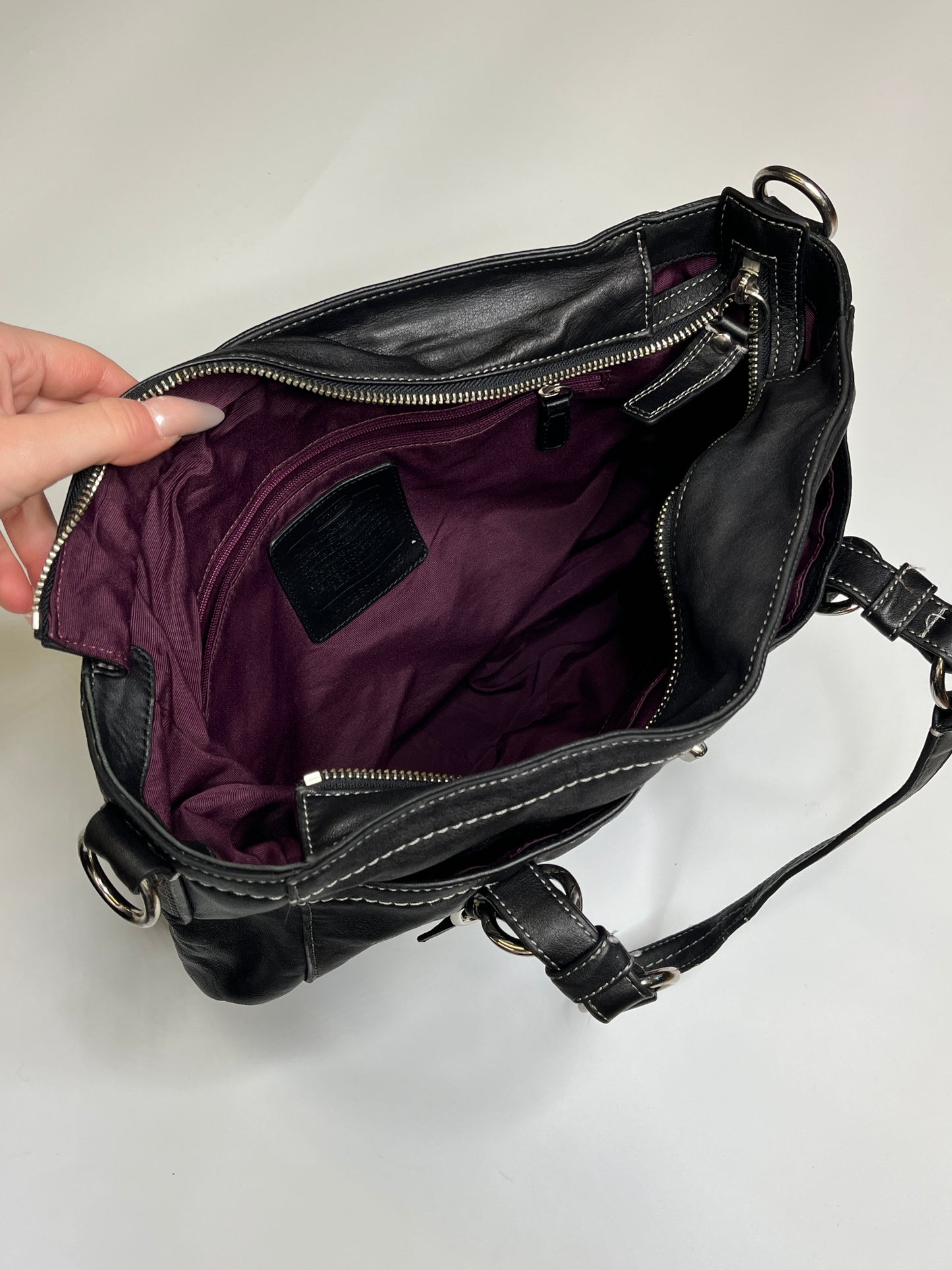 COACH PURSE REAL LEATHER