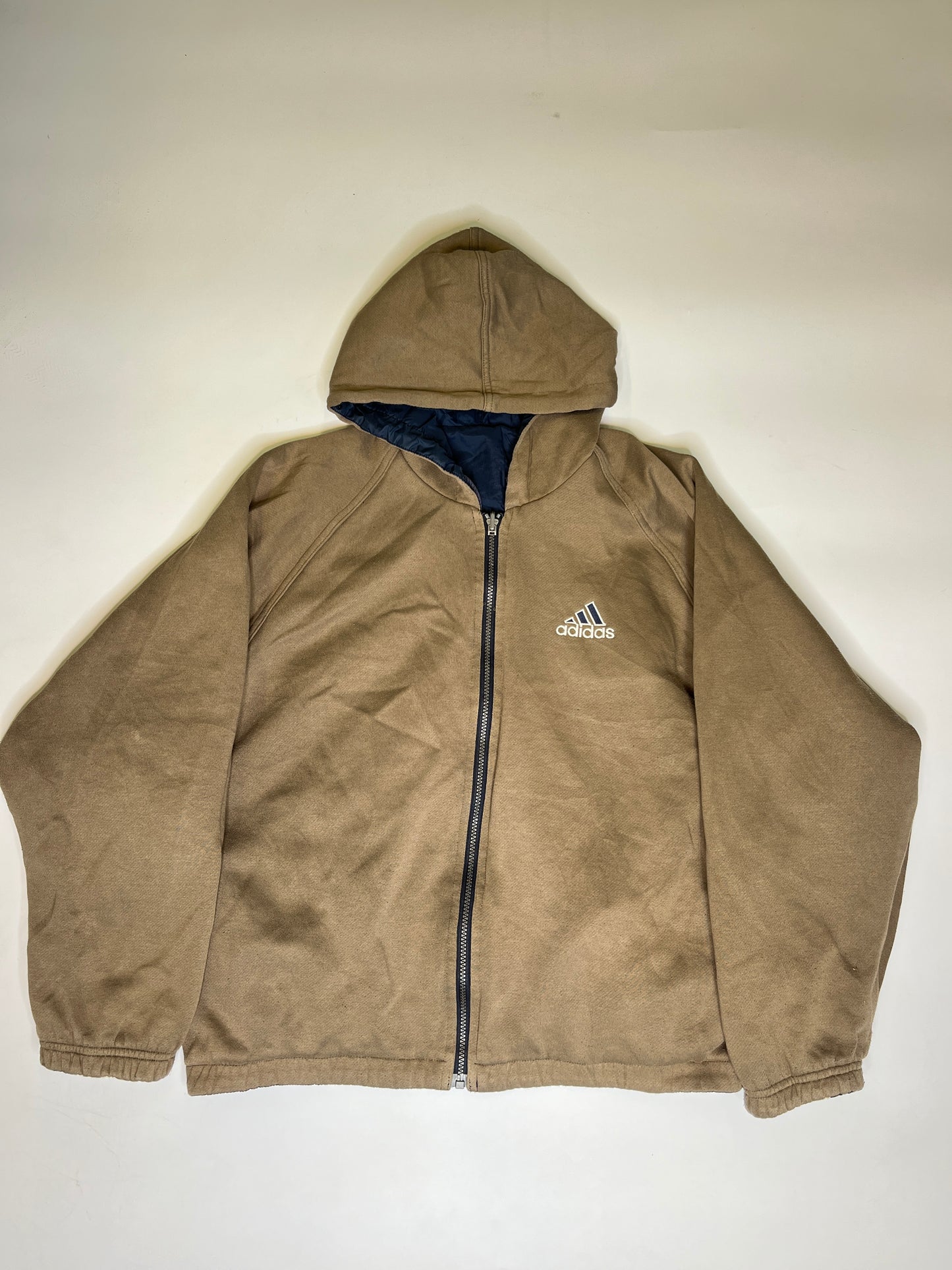 RARE 2000s VINTAGE REVERSIBLE ADIDAS JACKET (~M-L)