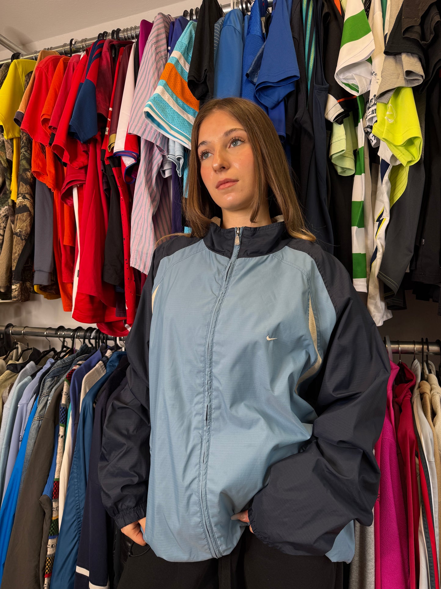 2000s NIKE ZIPPER (XL)