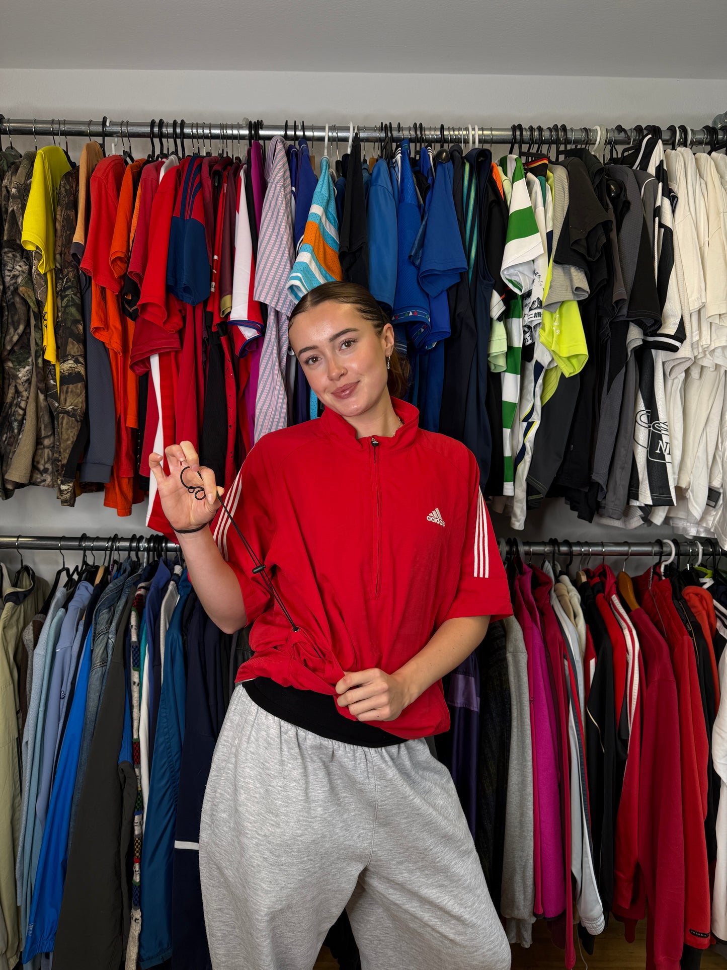 ADIDAS SHIRT 1990s-2000s (L)