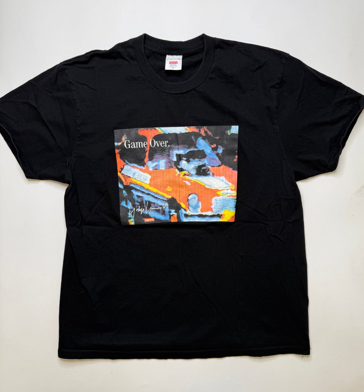 SUPREME X YOHJI YAMAMOTO GAME OVER TEE – BLACK (S)