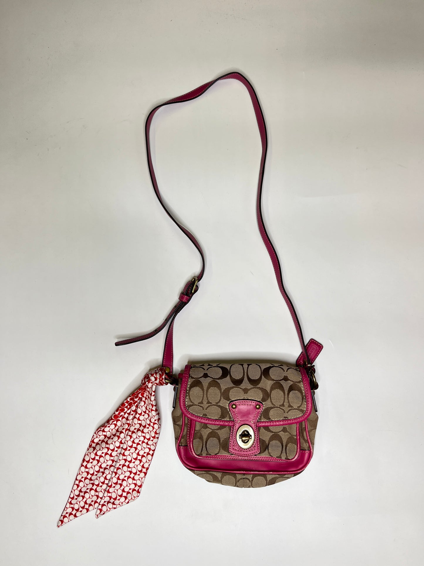 COACH CROSSBODY PURSE PINK