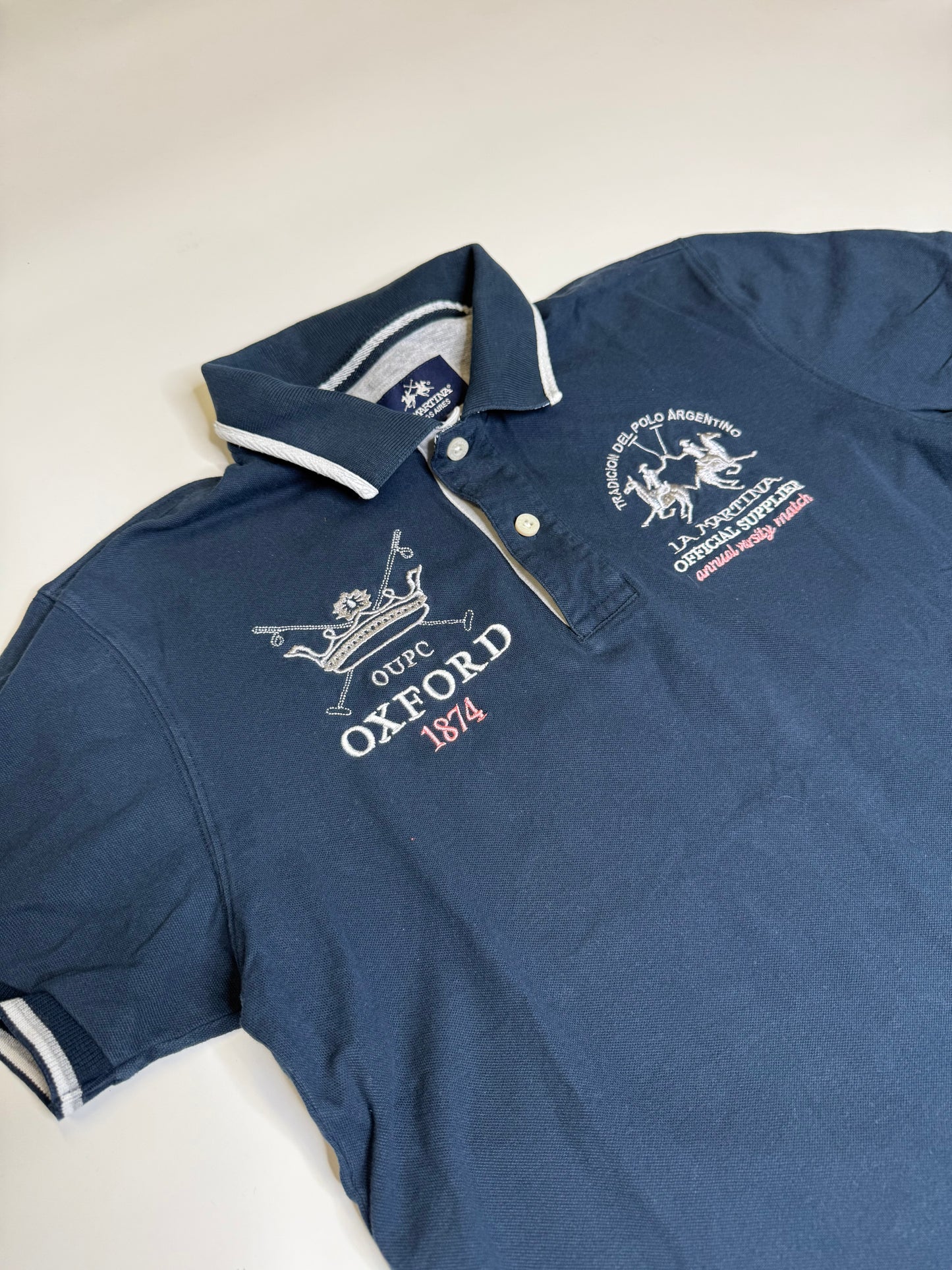 VINTAGE LA MARTINA (OXFORD) POLO (M)