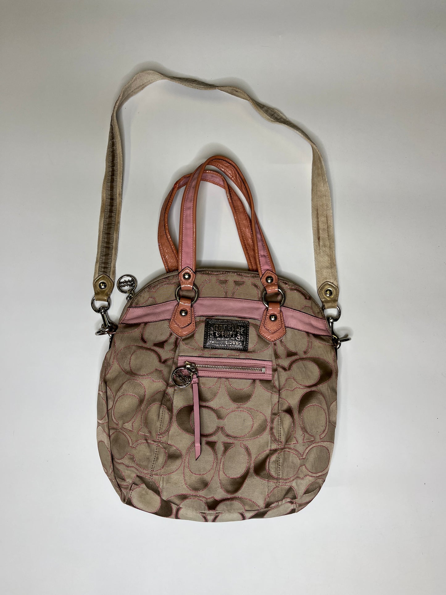 COACH MONOGRAM PURSE PINK