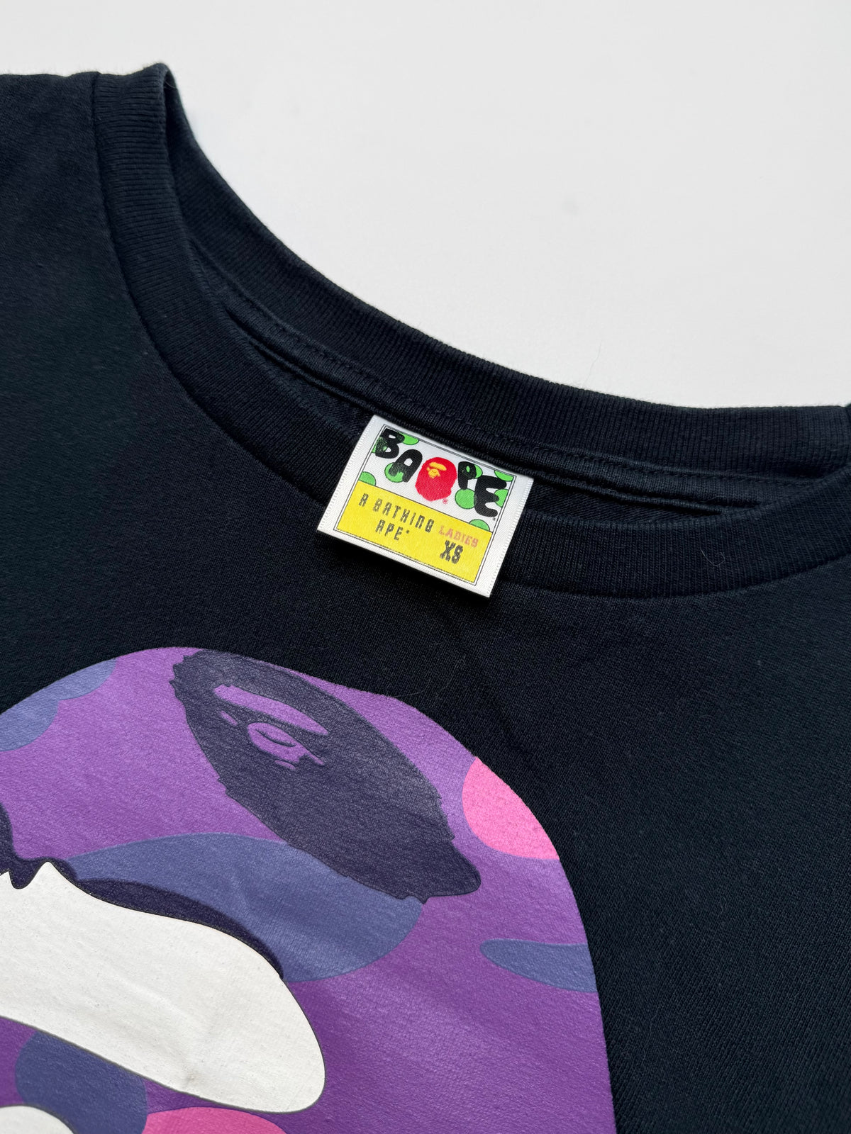 BAPE BY BATHING APE TEE – PURPLE PINK CAMO (XS)
