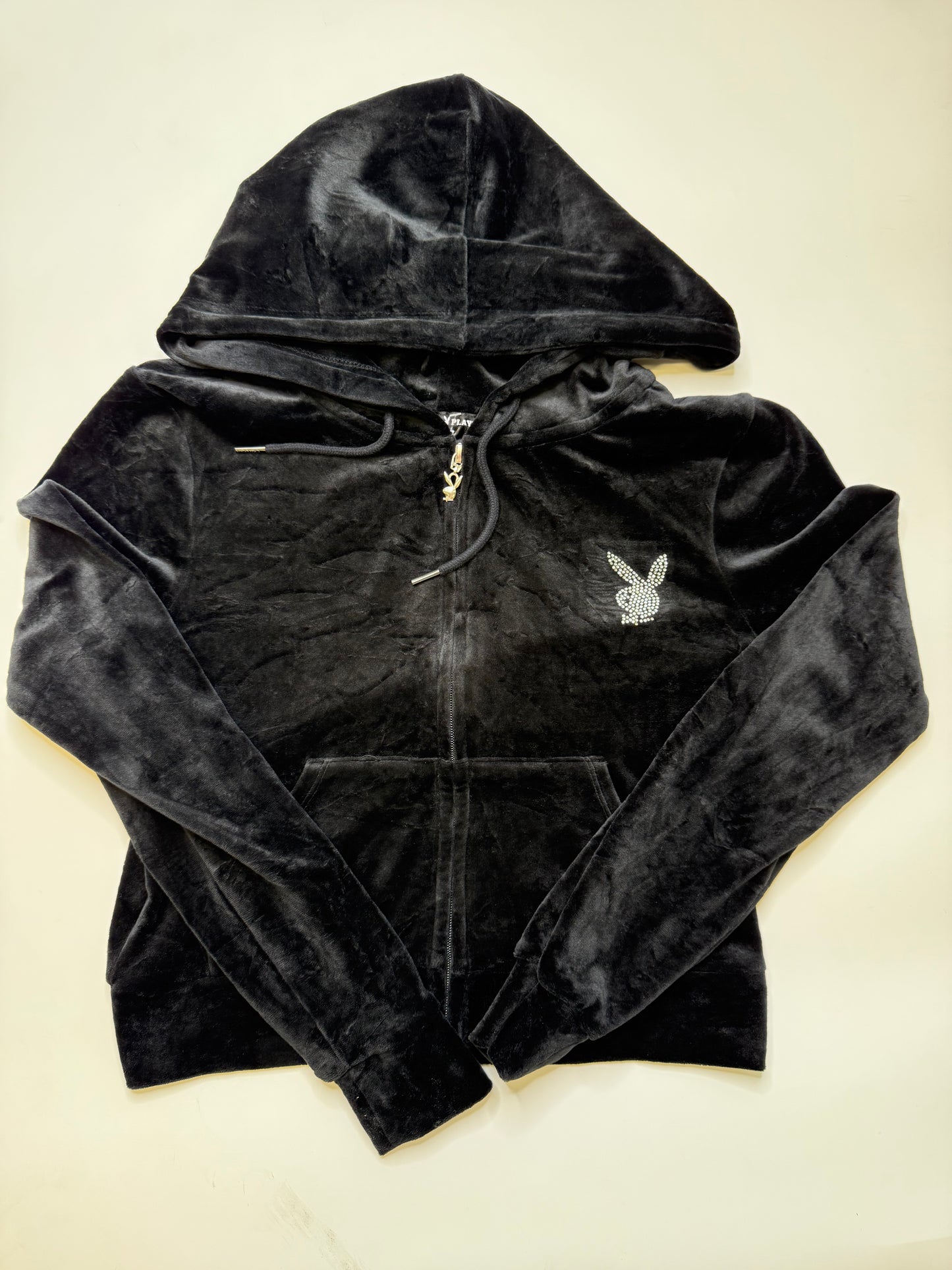 VINTAGE PLAYBOY VELOUR ZIPPER (S)