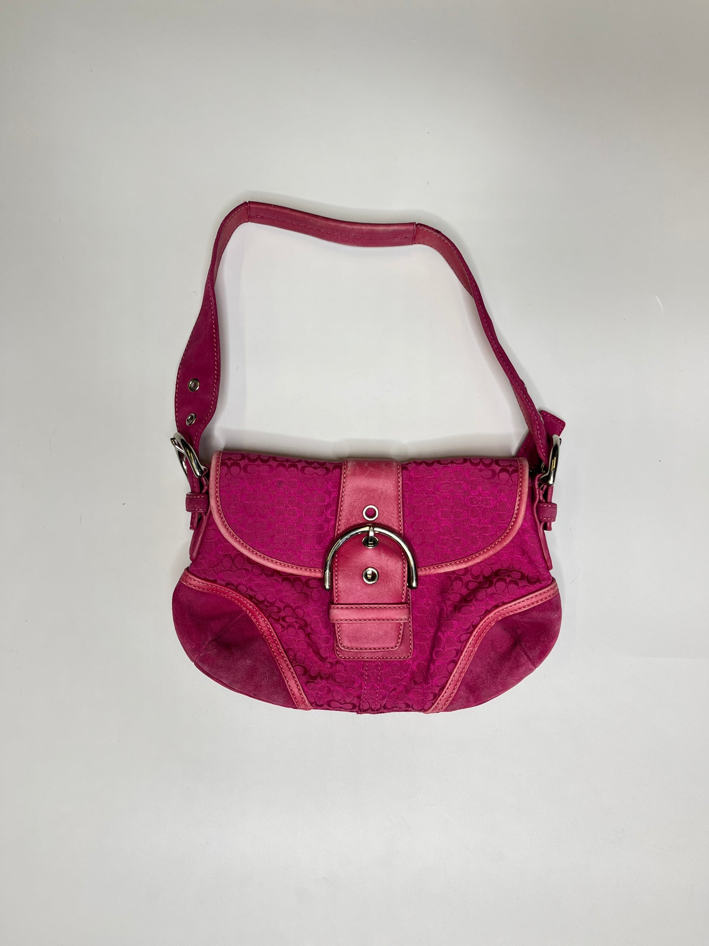 COACH MINI MONOGRAM PURSE PINK