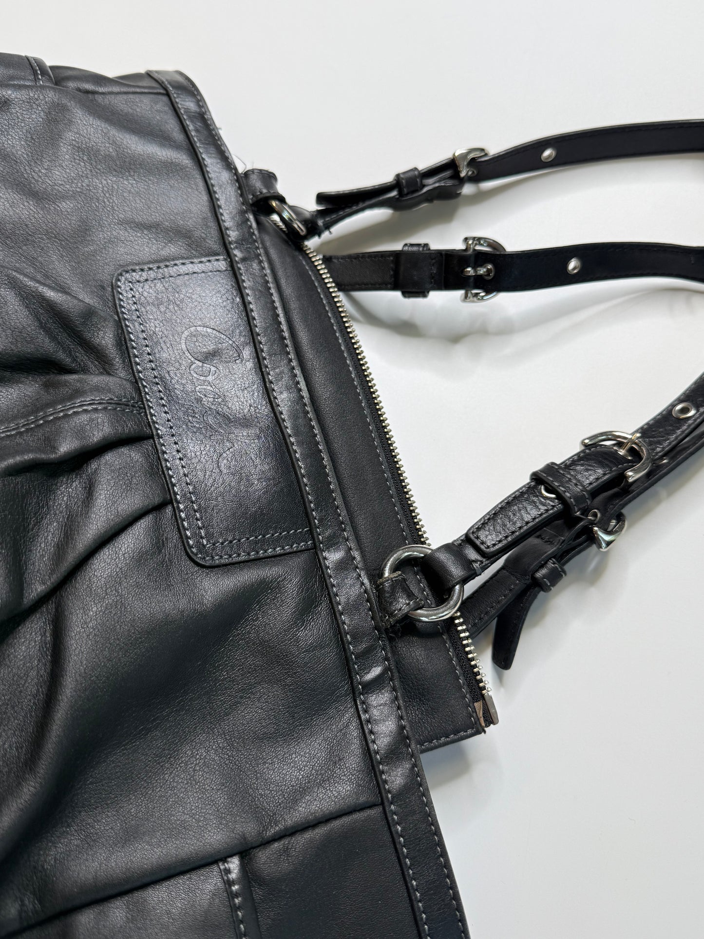 COACH VINTAGE PEBBLED LEATHER TOTE BAG