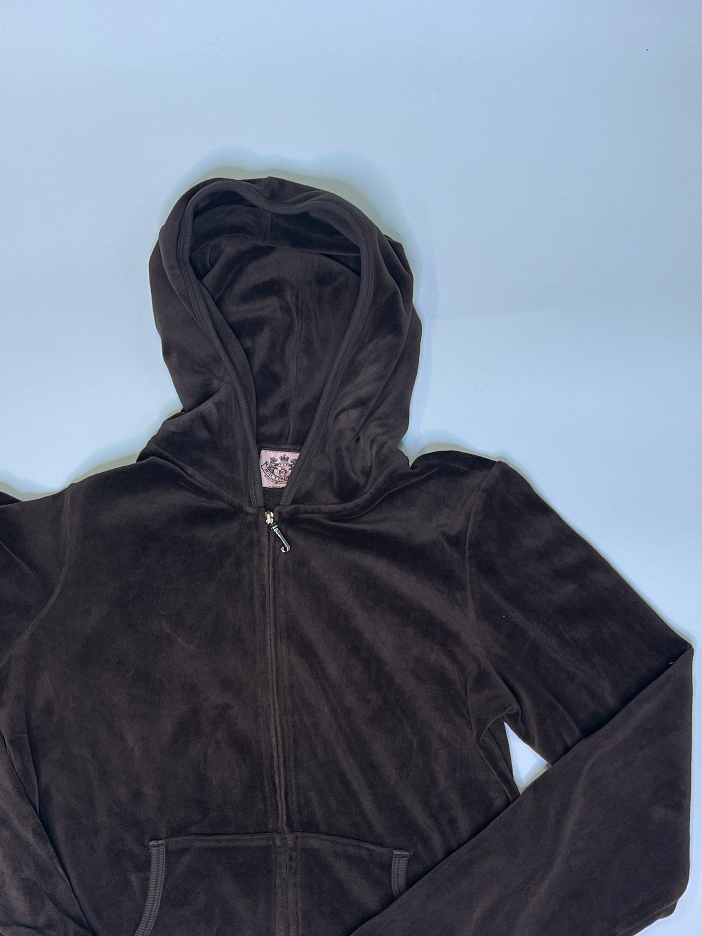 JUICY COUTURE ZIPPER BROWN 2000s (M)