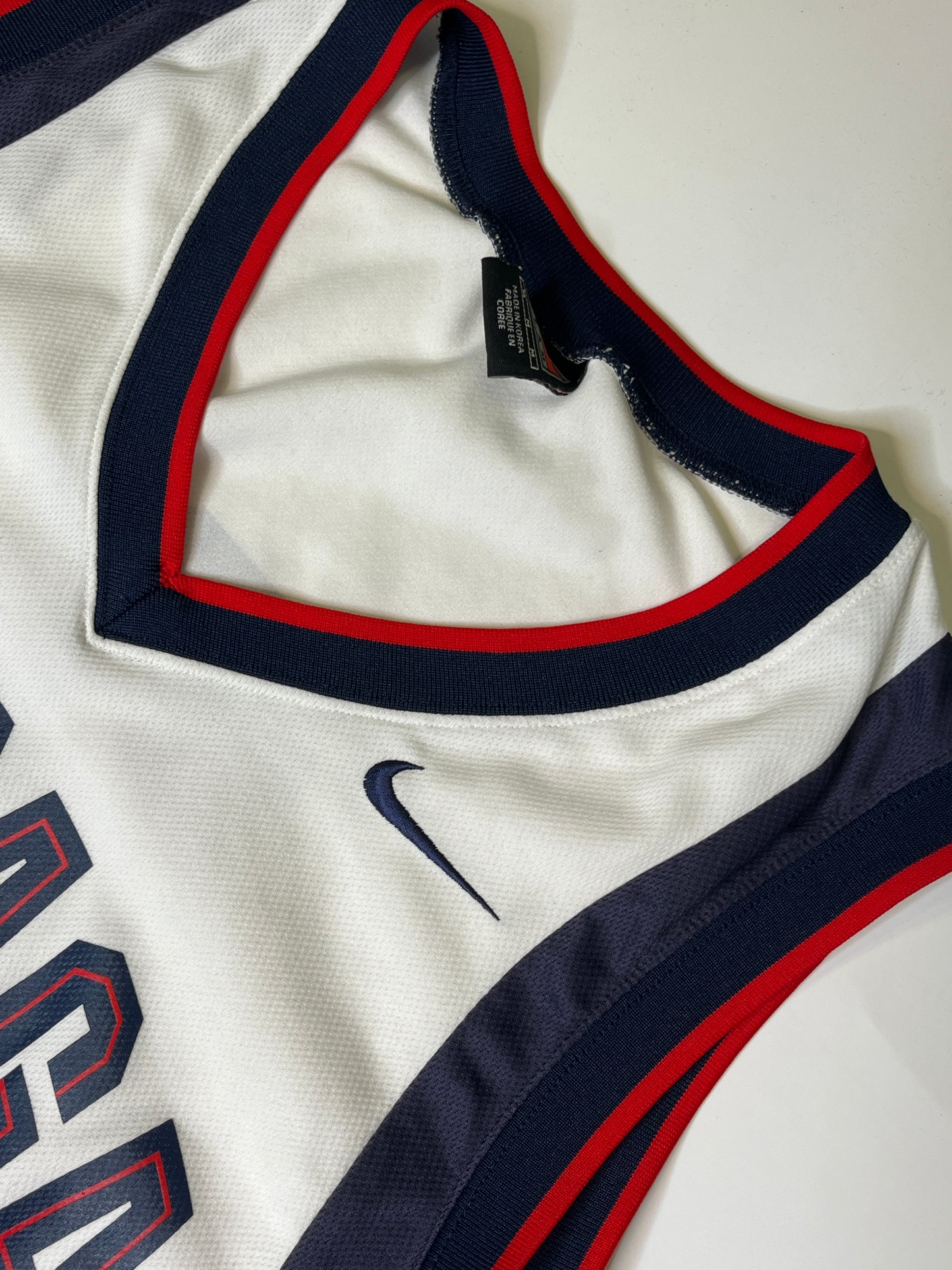 1990s RED TAG NIKE TEAM TANK TOP SHIRT (M )