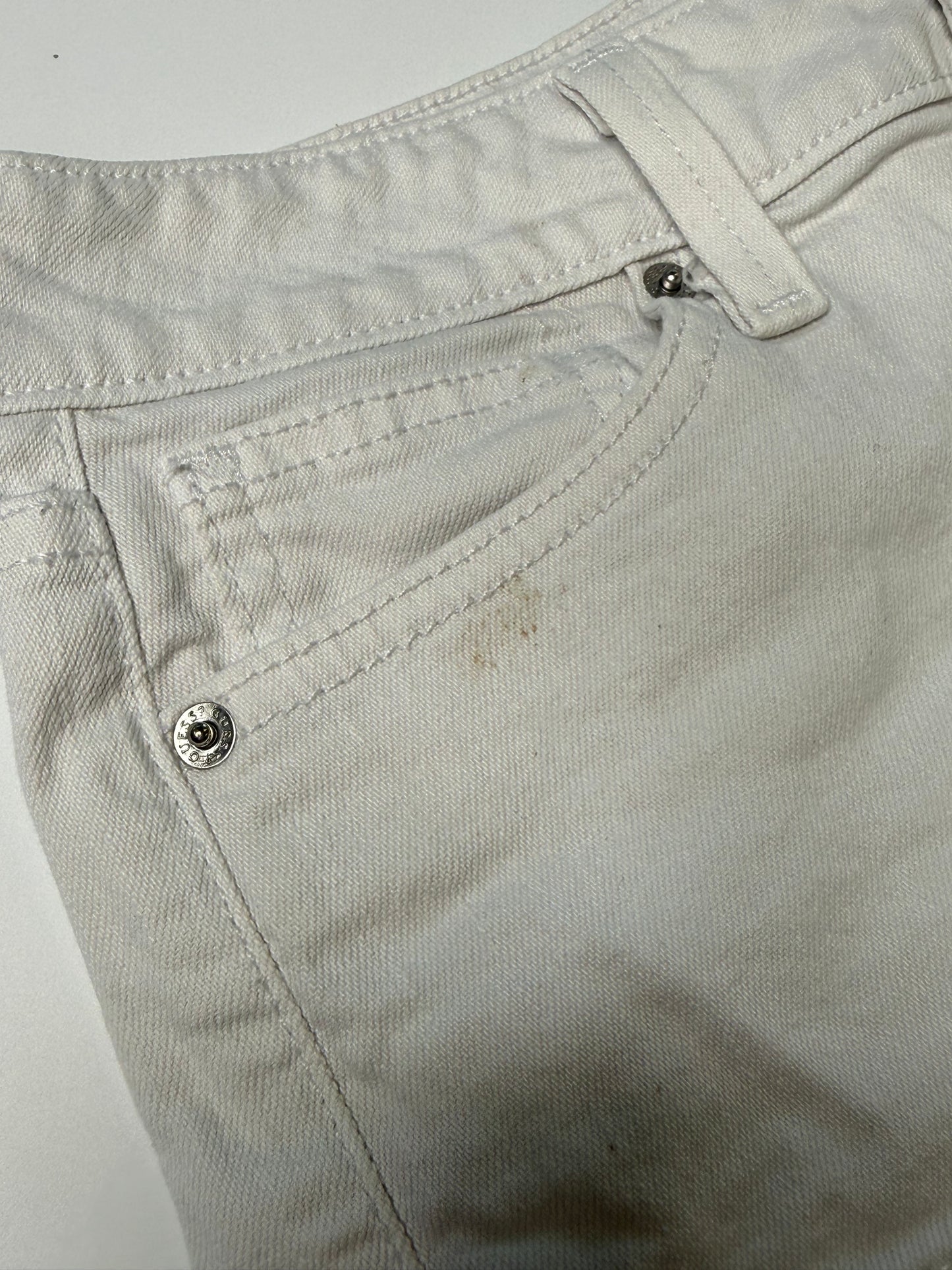 GUESS VINTAGE CUFFED DENIM SHORTS