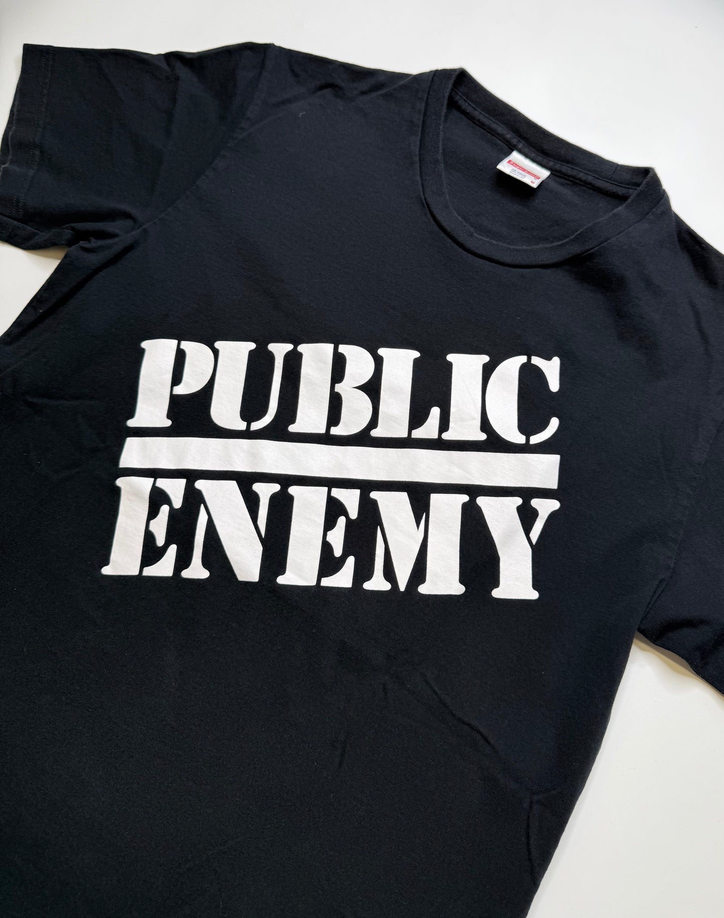SUPREME X PUBLIC ENEMY TEE – BLACK (M)