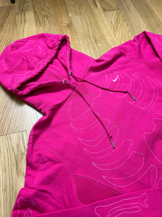 RARE! PINK NIKE SCELETON HOODIE (S)