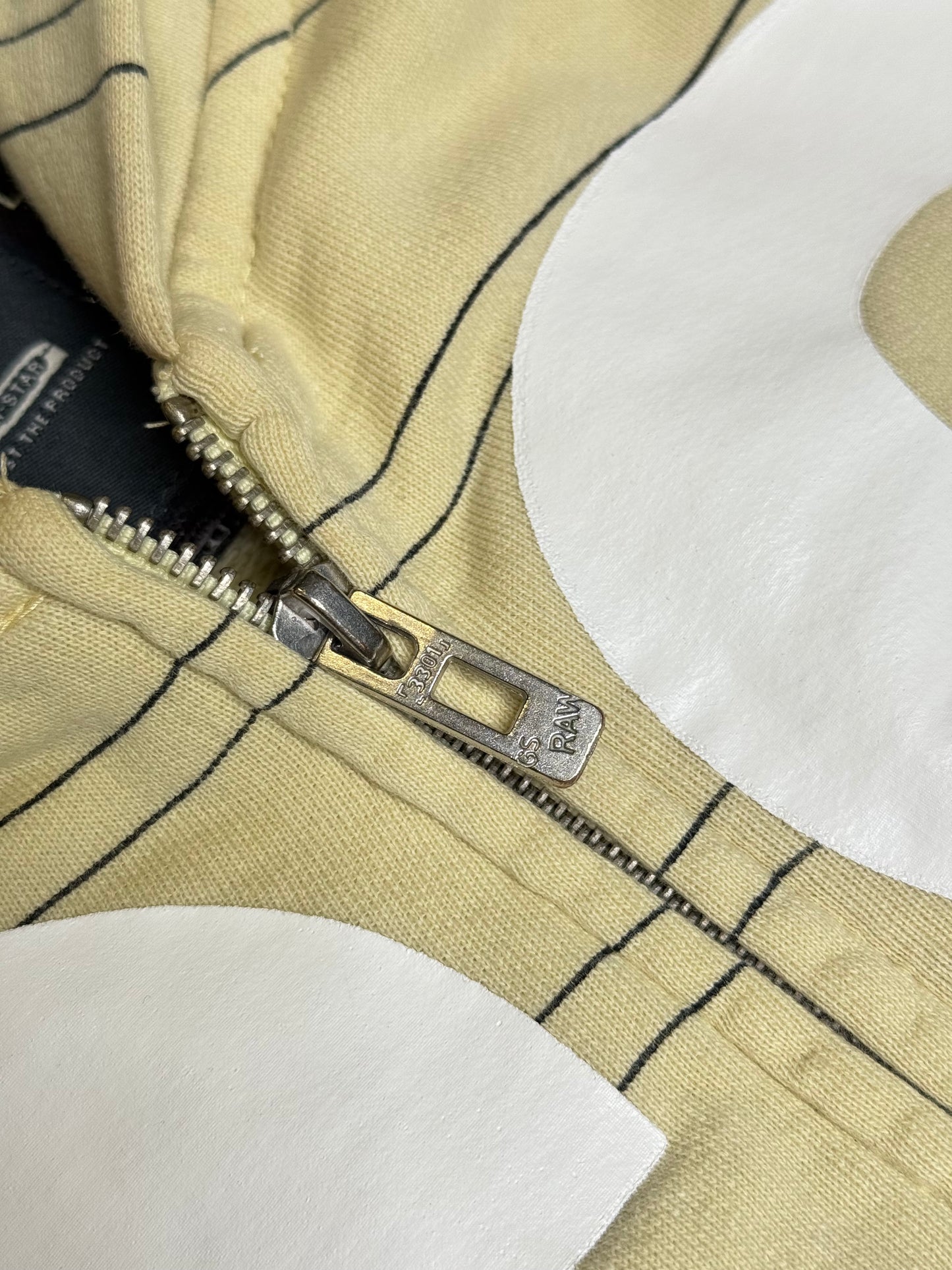 VINTAGE STRIPED G STAR ZIPPPER