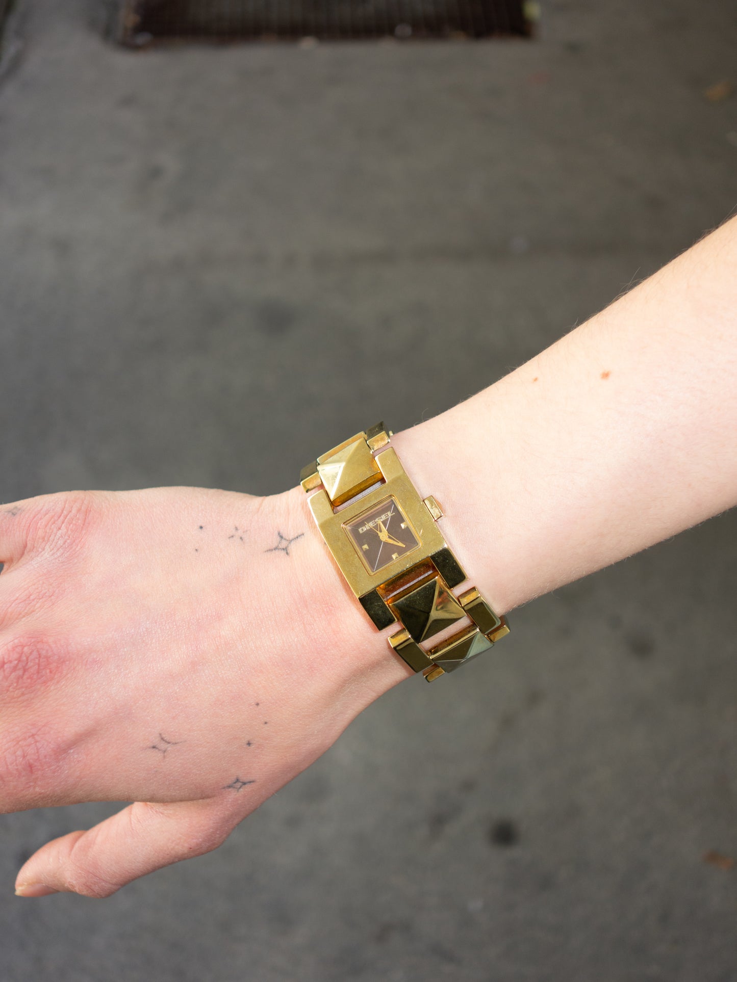 DIESEL WATCH GOLD