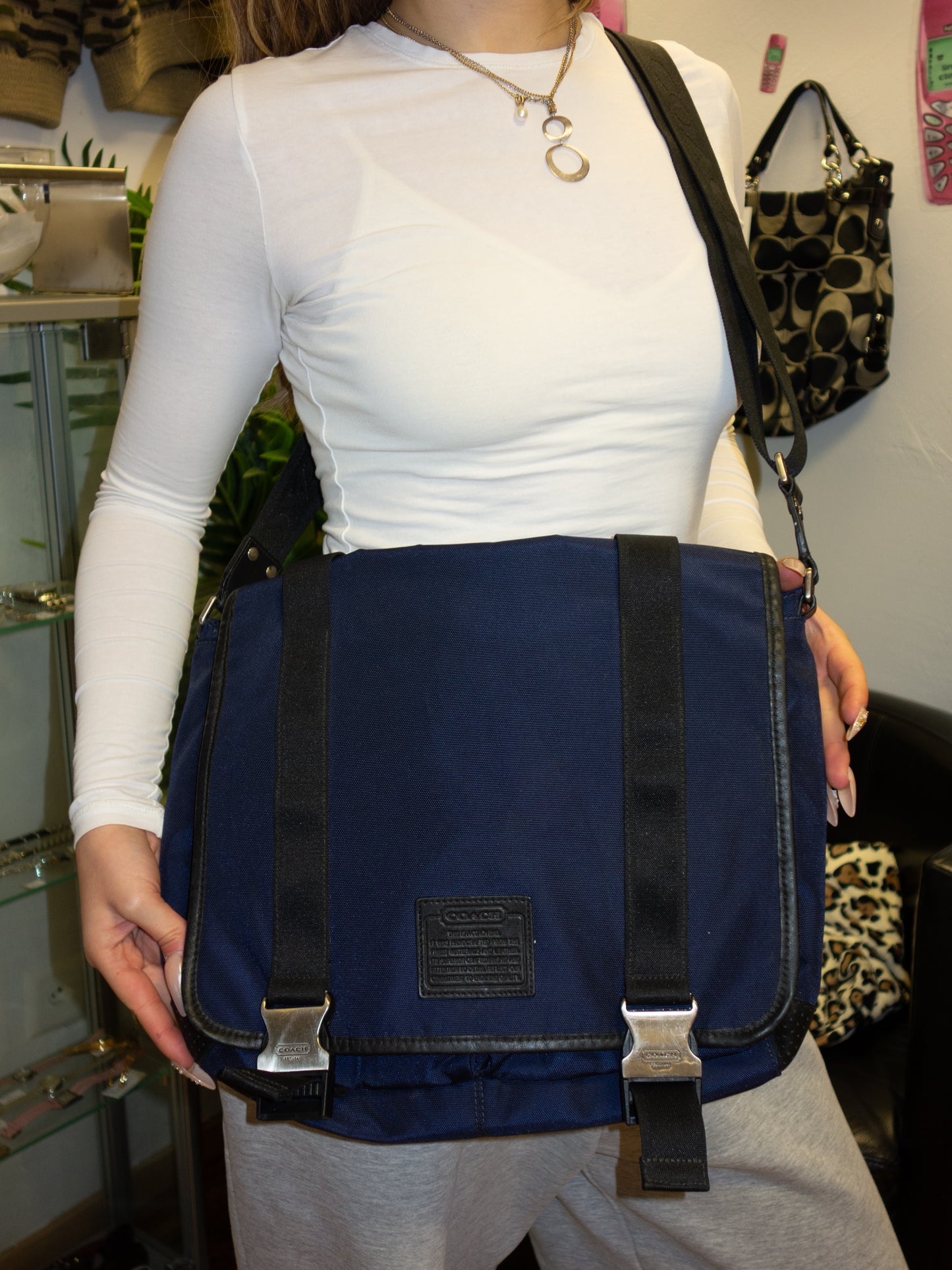 COACH LAPTOP SLING BAG