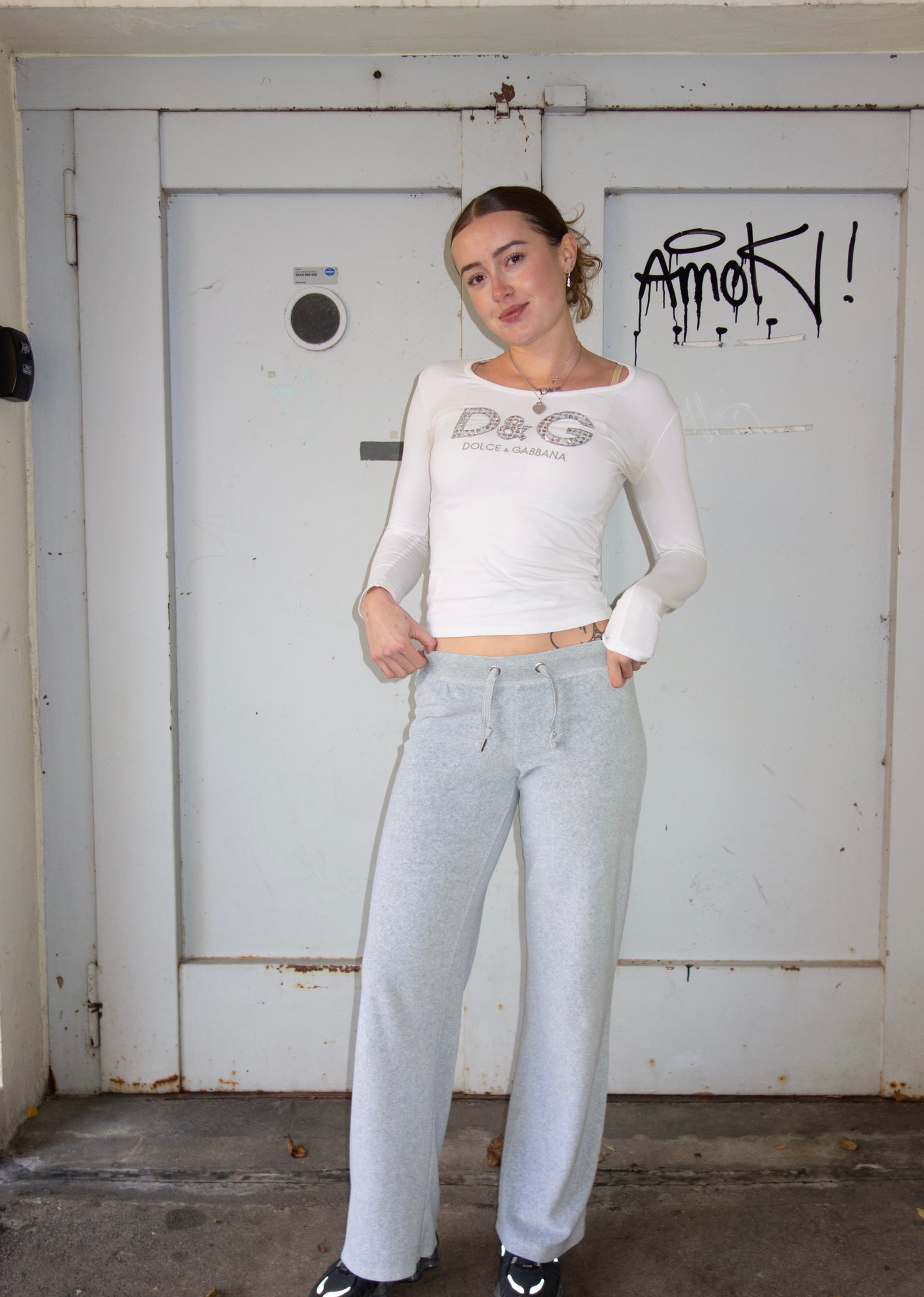 JUICY COUTURE PANTS 2000s (M)