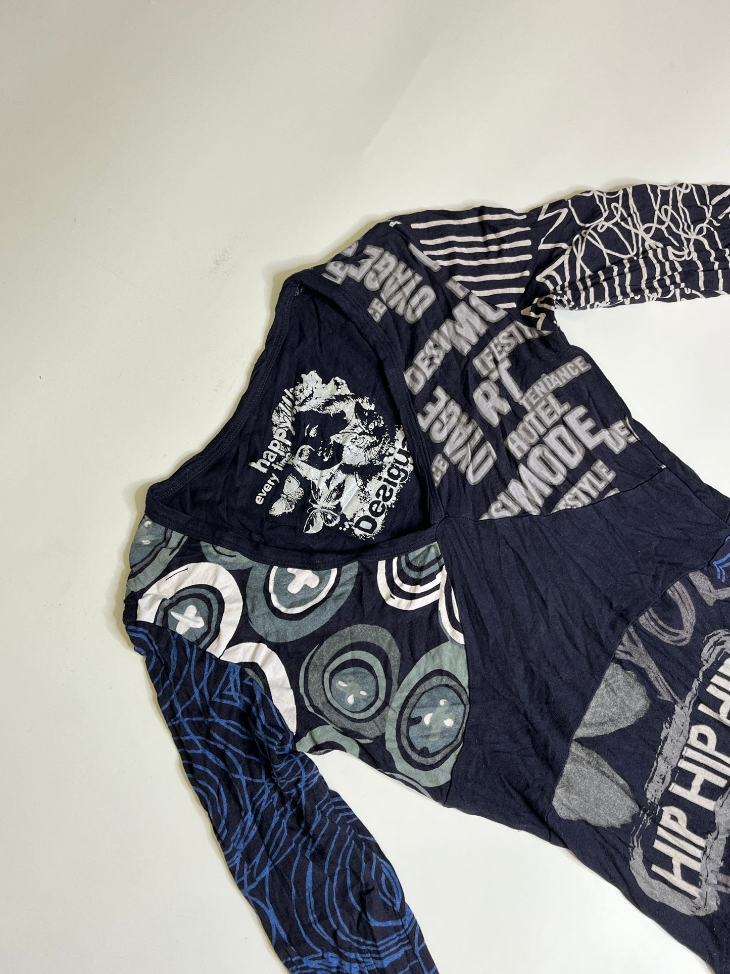 DESIGUAL LONGSLEEVE DRESS (S)