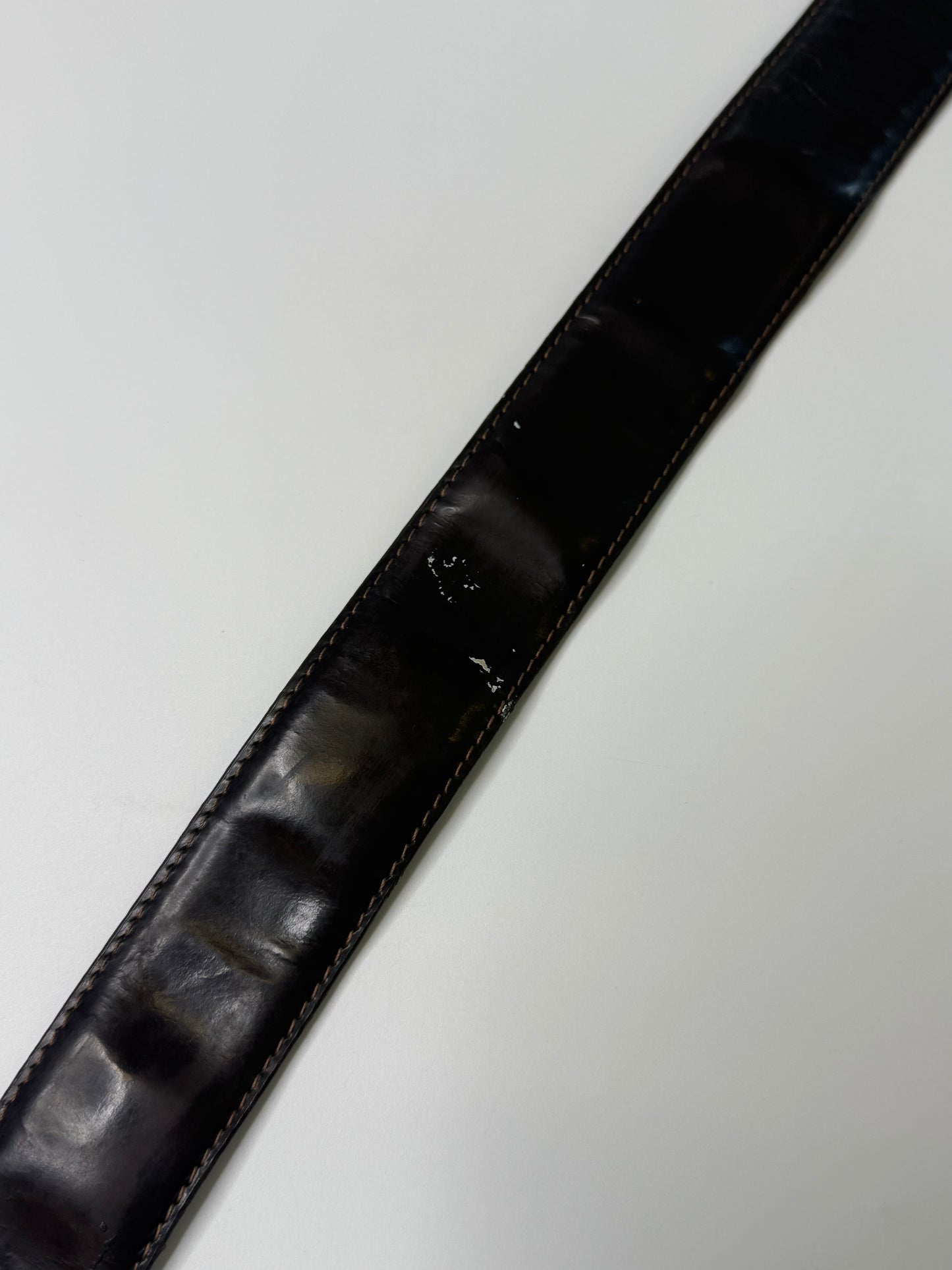 VERSACE VINTAGE CLASSIC LEATHER BELT
