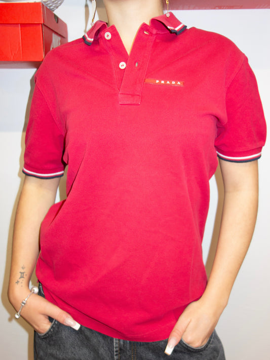 PRADA SHIRT RED (M)