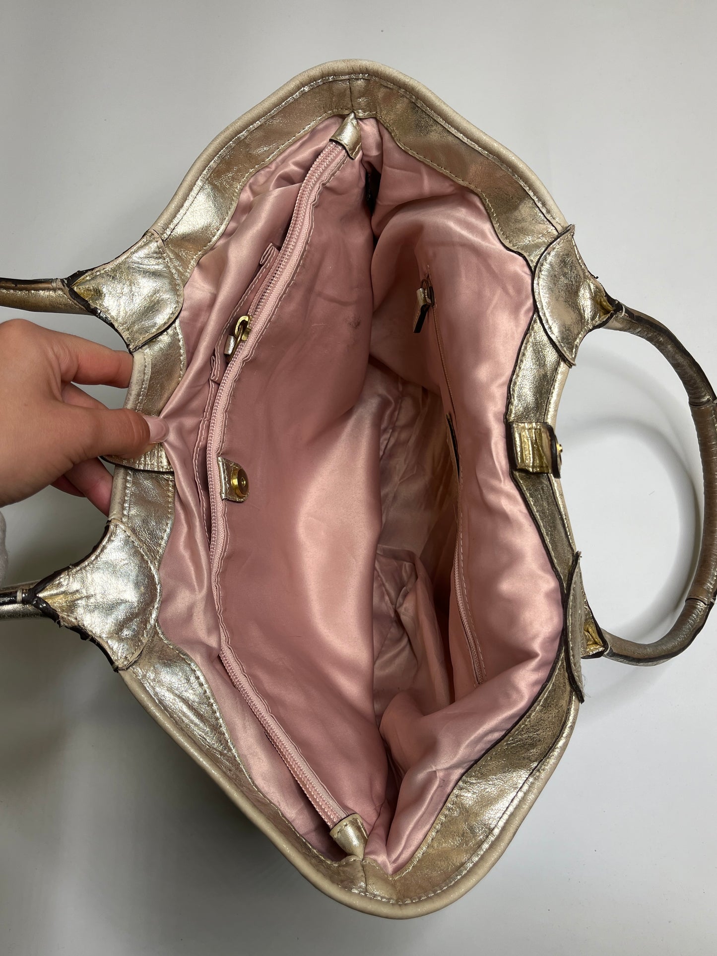 COACH MONOGRAM PURSE FLOWERS