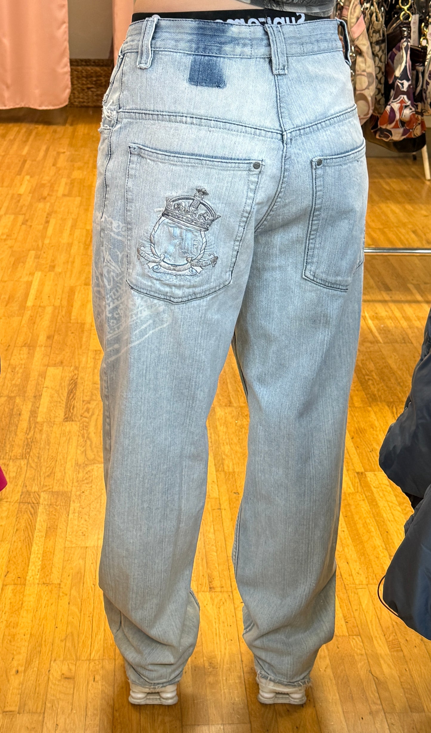 KARL KANI JEANS (~M-L )