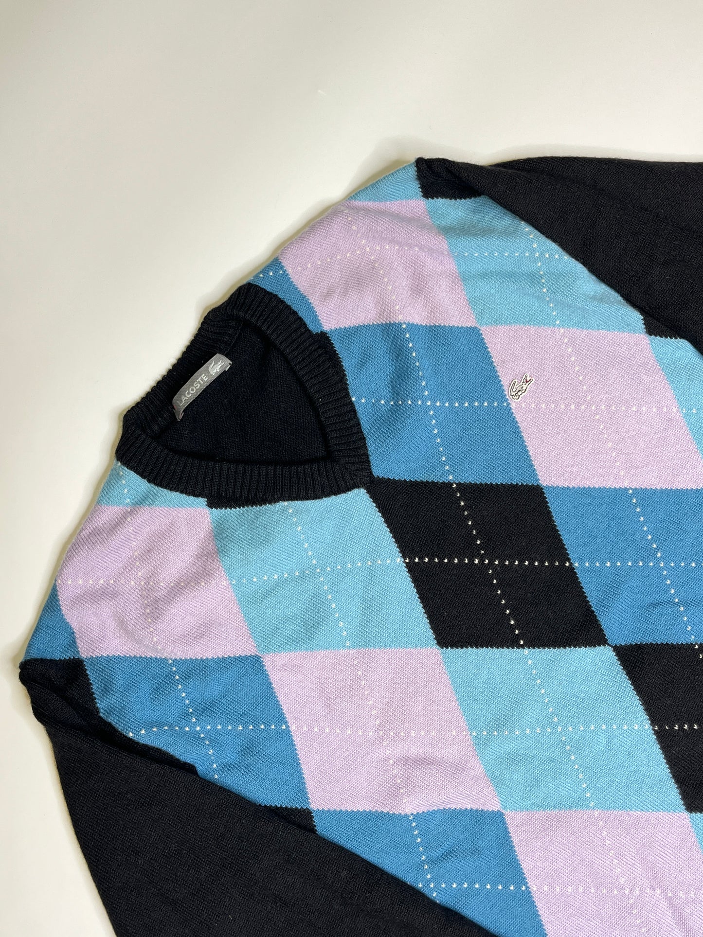 LACOSTE KNIT SWEATER (~L)