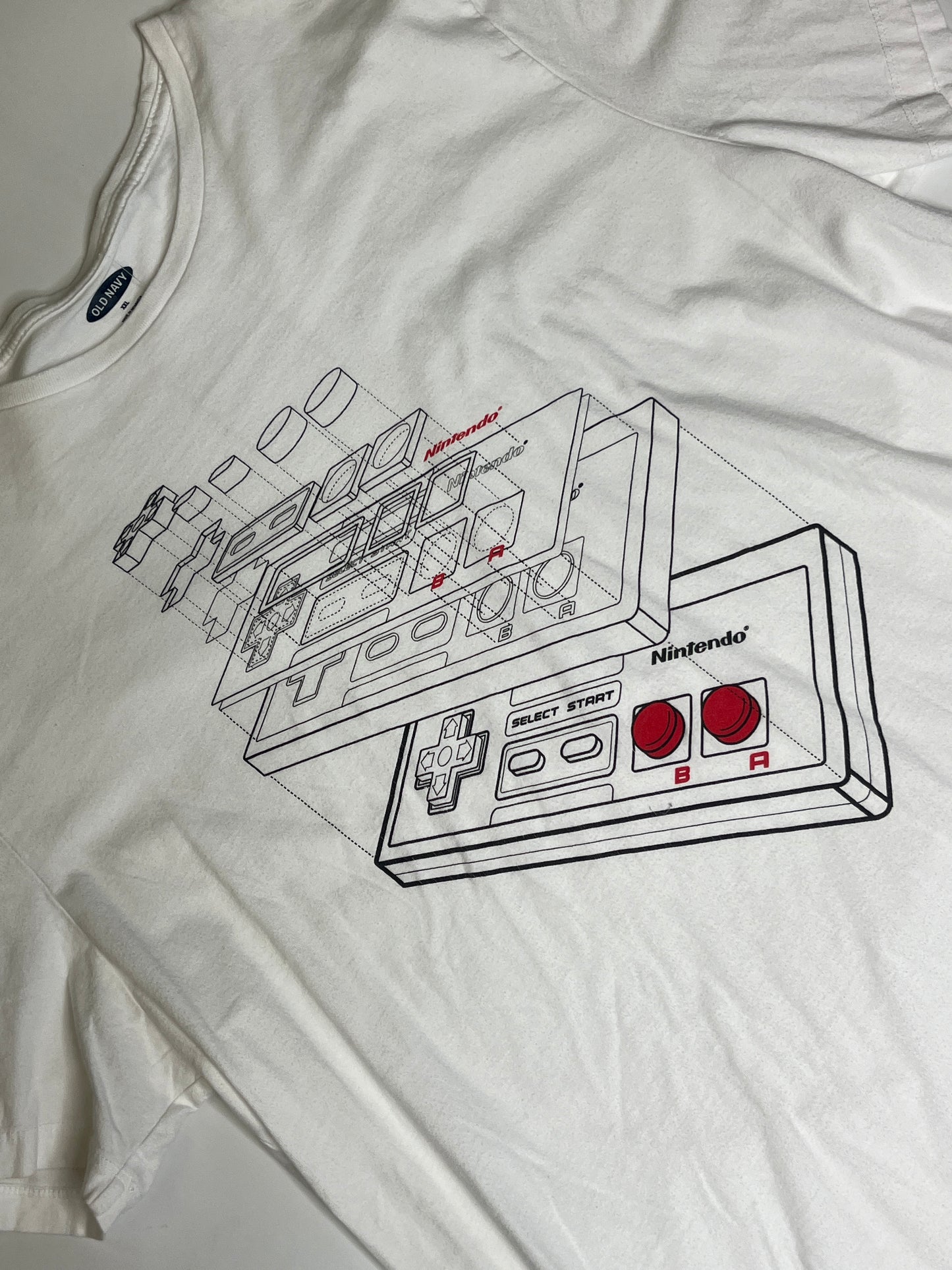 VINTAGE NINTENDO GRAPHIC T-SHIRT (XL)