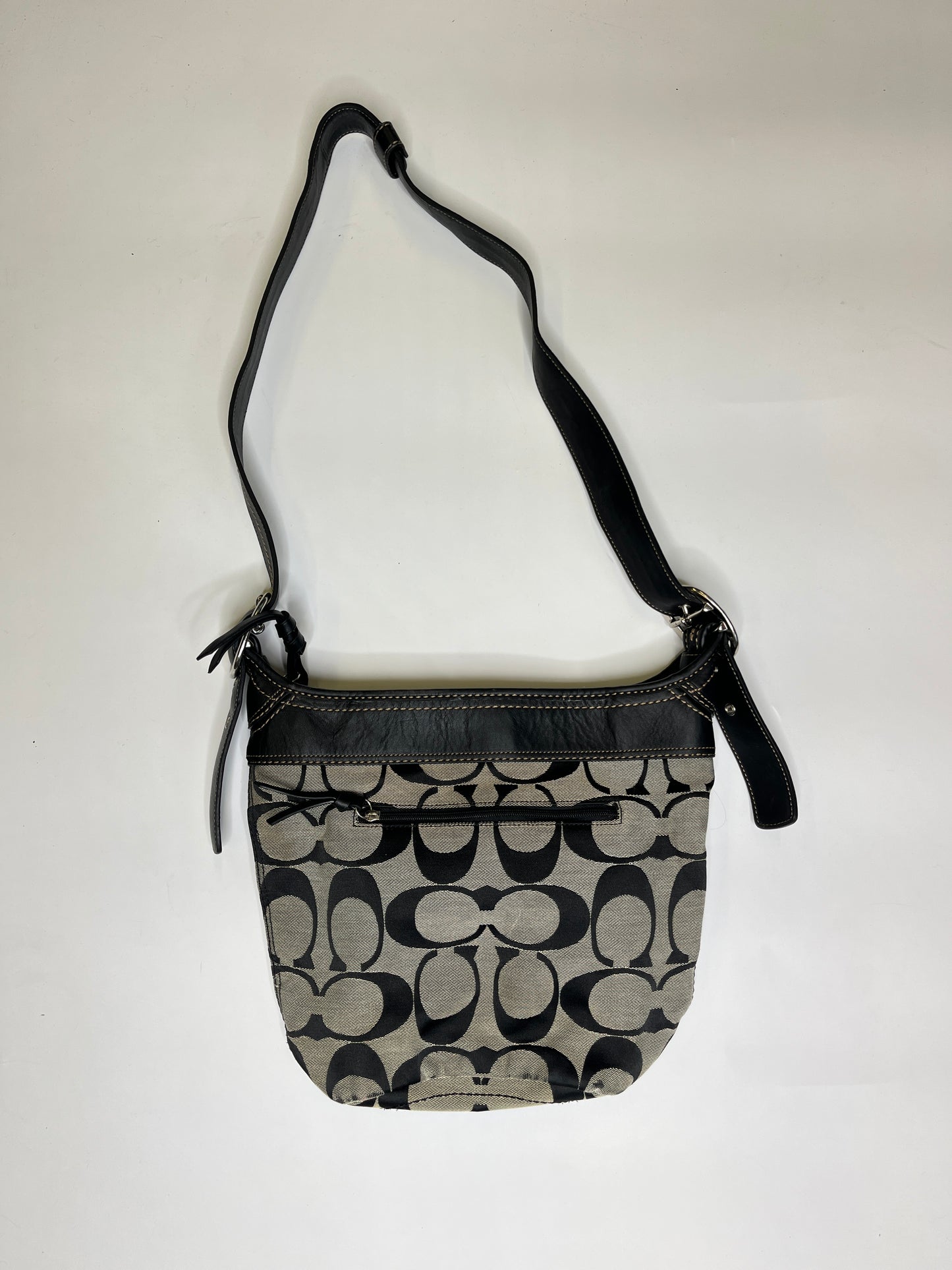 COACH MONOGRAM BAG LEATHER