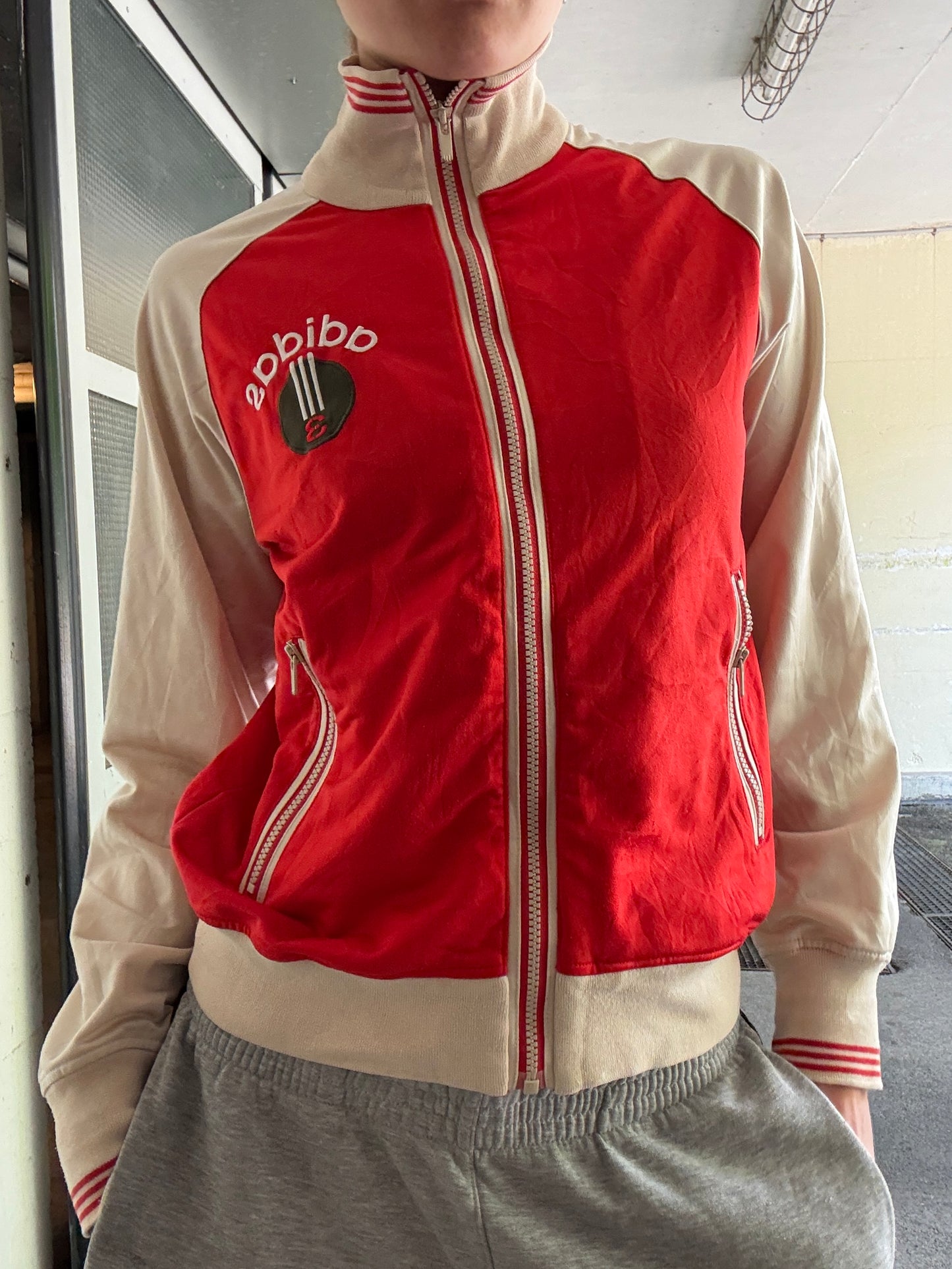 RARE VINTAGE 2000s ADIDAS ZIPPER (~S)