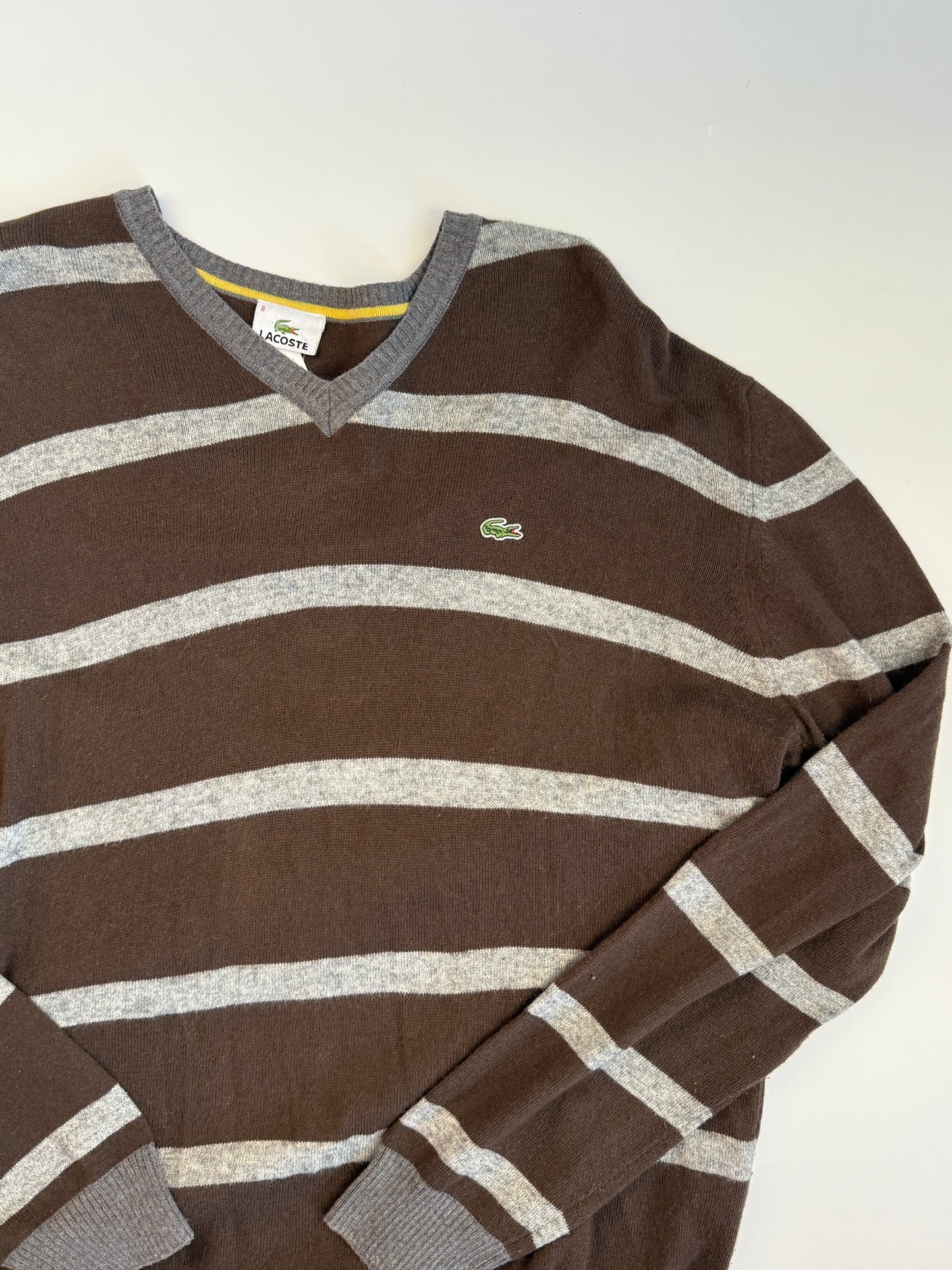 LACOSTE WOOL SWEATER (XL)