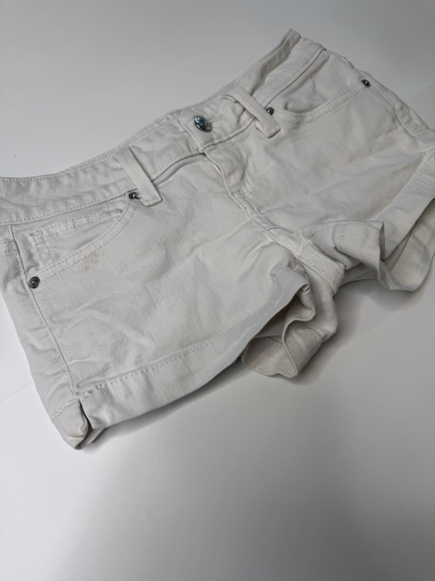 GUESS VINTAGE CUFFED DENIM SHORTS