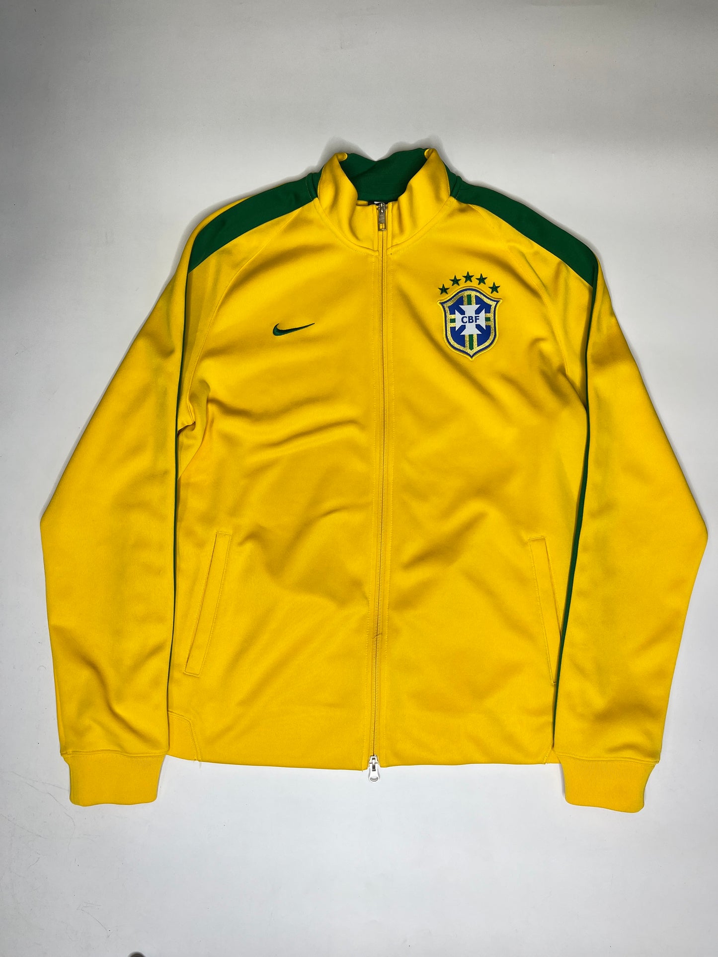 RARE 2013/14 NIKE BRASIL ZIPPER (XL)